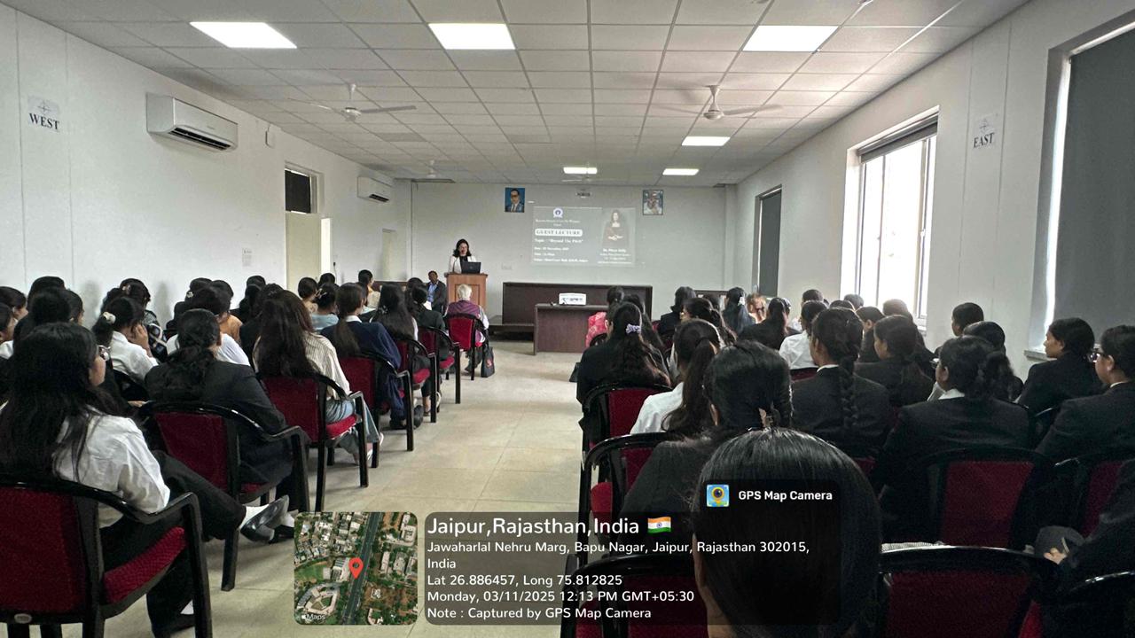 ‘‘Beyond the Pitch’’ पर व्याख्यान का आयोजन