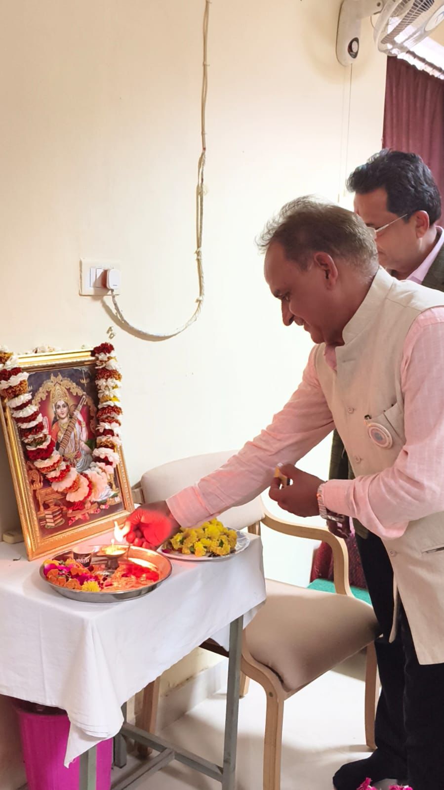 सात दिवसीय विशेष शिविर का विधिवत उद्घाटन