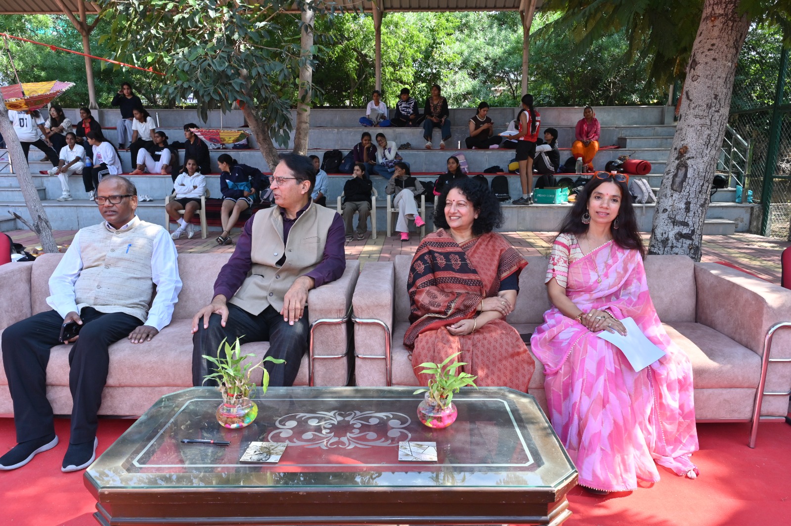 विश्वविद्यालय महारानी महाविद्यालय में अंतर महाविद्यालय महिला बास्केटबॉल प्रतियोगिता का समापन