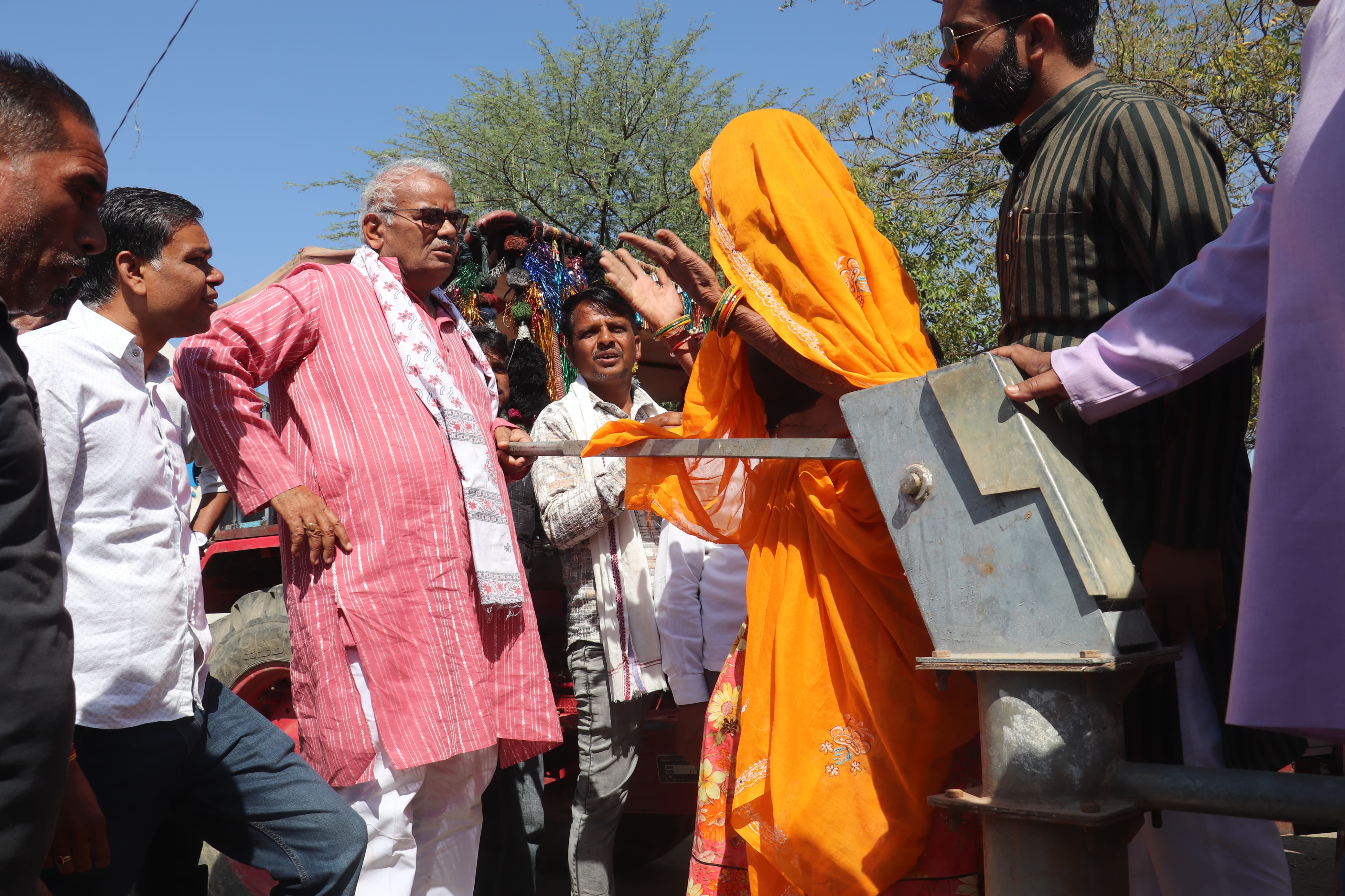 शिक्षा एवं पंचायती राज मंत्री मदन दिलावर की चार दिवसीय पदयात्रा नयागांव से शुरू