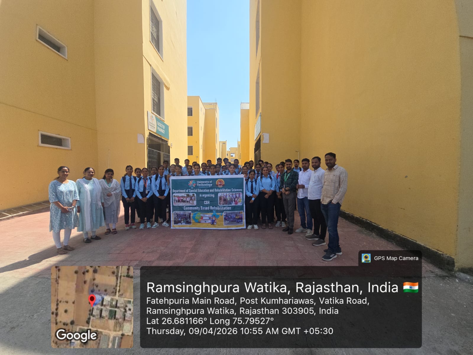 सामुदाय आधारित पुनर्वास (CBR) कार्यक्रम के अंतर्गत क्षेत्रीय भ्रमण के दौरान केवल दिव्यांगता से संबंधित ही नहीं