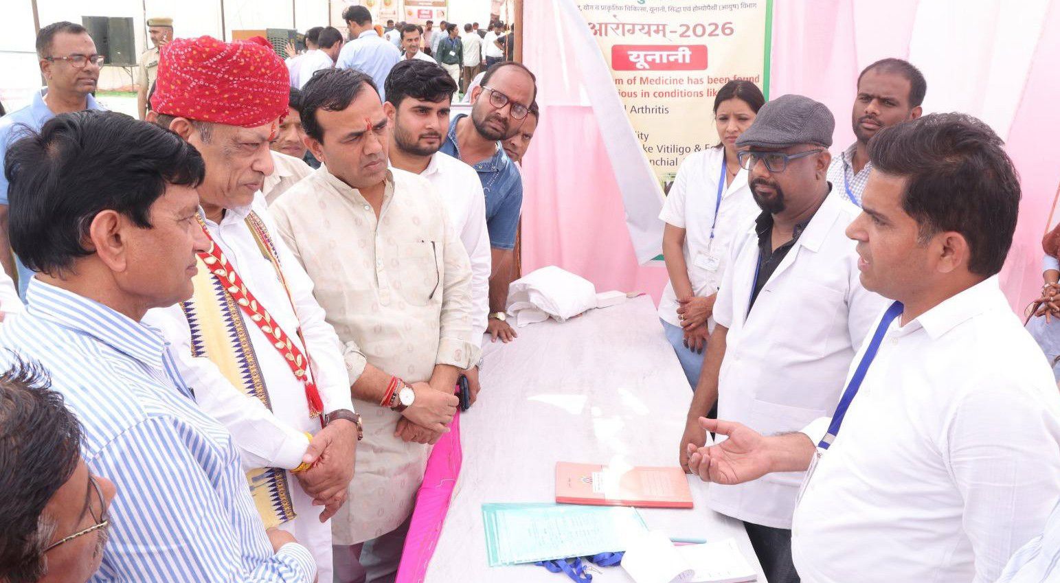 आमजन के स्वास्थ्य के लिये लाभकारी ऐसे मेले : मंत्री कुमावत