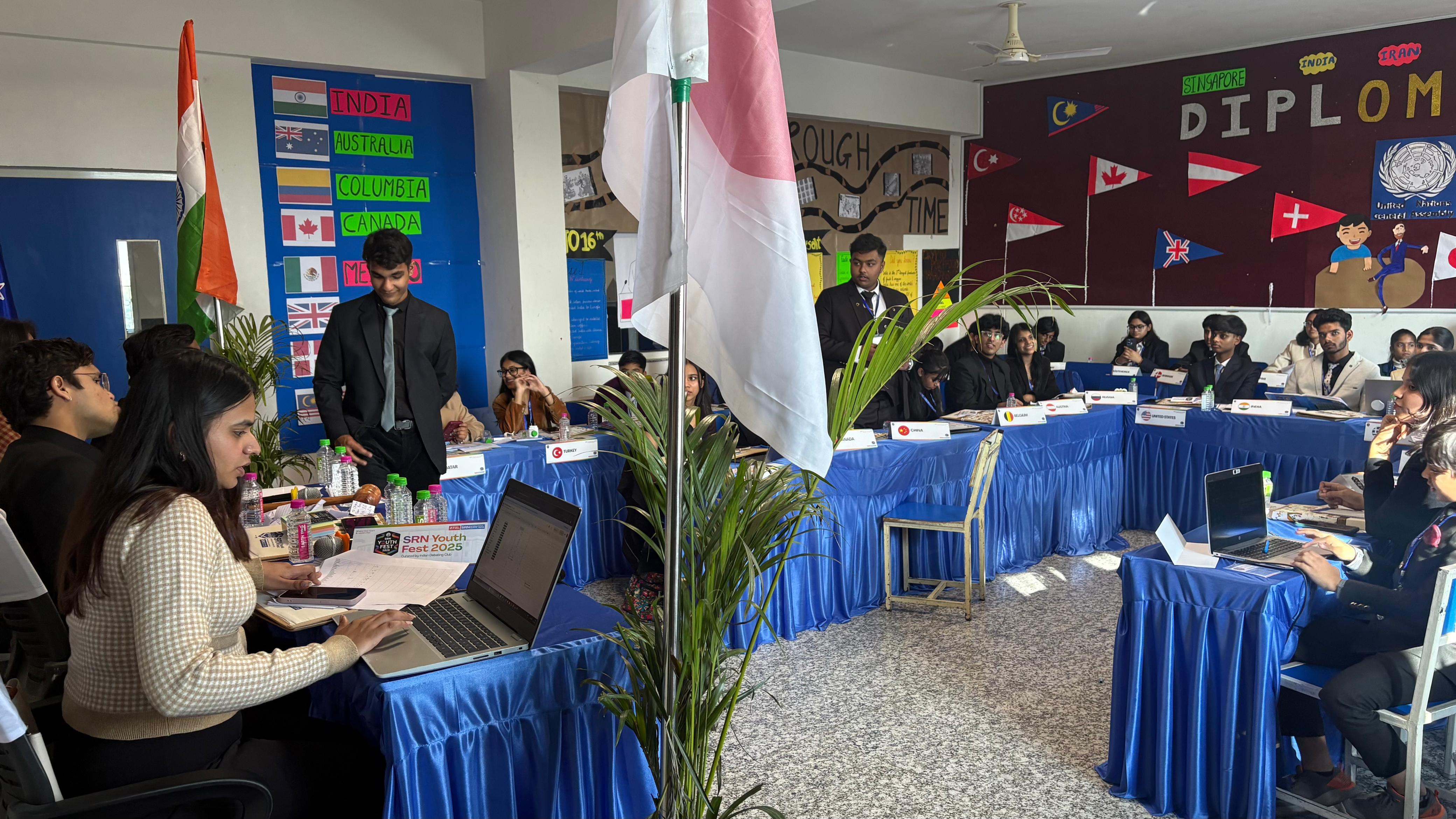 एसआरएन इंटरनेशनल स्कूल, जगतपुरा में ‘एसआरएन यूथ फेस्ट–2025’ का भव्य उद्घाटन