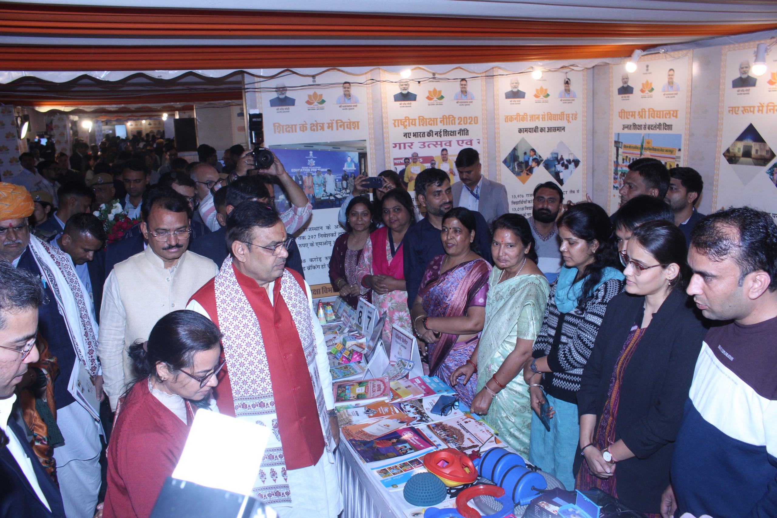 मुख्यमंत्री भजनलाल शर्मा ने शिक्षा विभाग के नवाचारों को सराहा