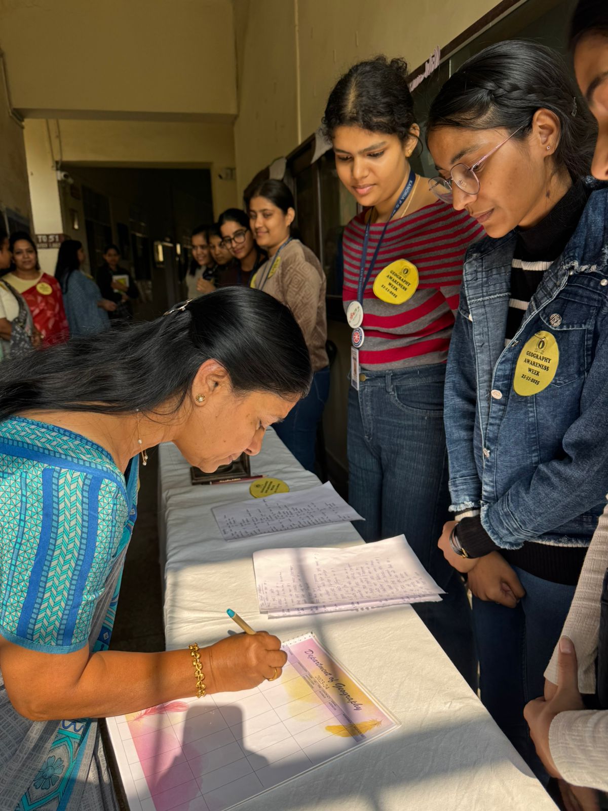 भूगोल जागरूकता सप्ताह का सफल आयोजन