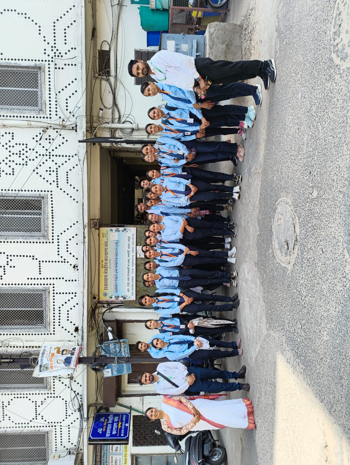 विशेष शिक्षा विभाग के विद्यार्थियों एवं अध्यापकगण द्वारा राजस्थान नेत्रहीन कल्याण संघ में शैक्षणिक भ्रमण आयोजित