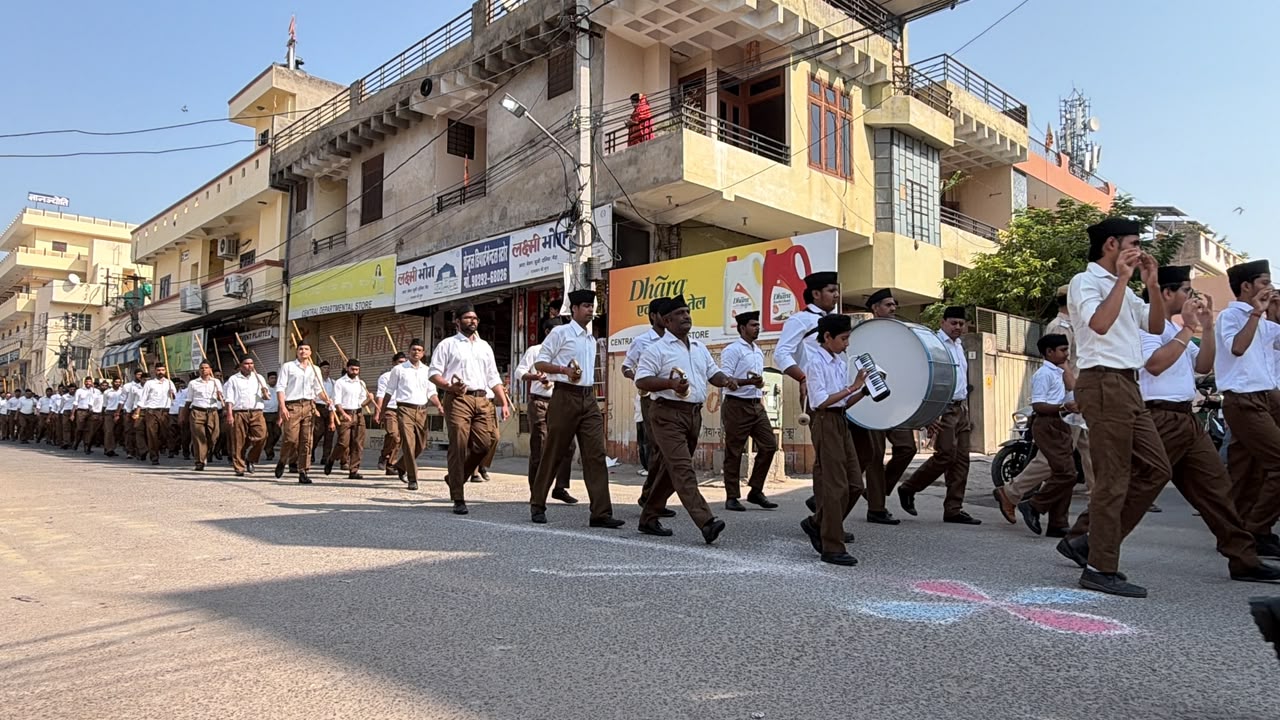 जयपुर महानगर: 292 बस्तियों में संपन्न हुए विजयादशमी उत्सव, एकता का दिखा महासंगम
