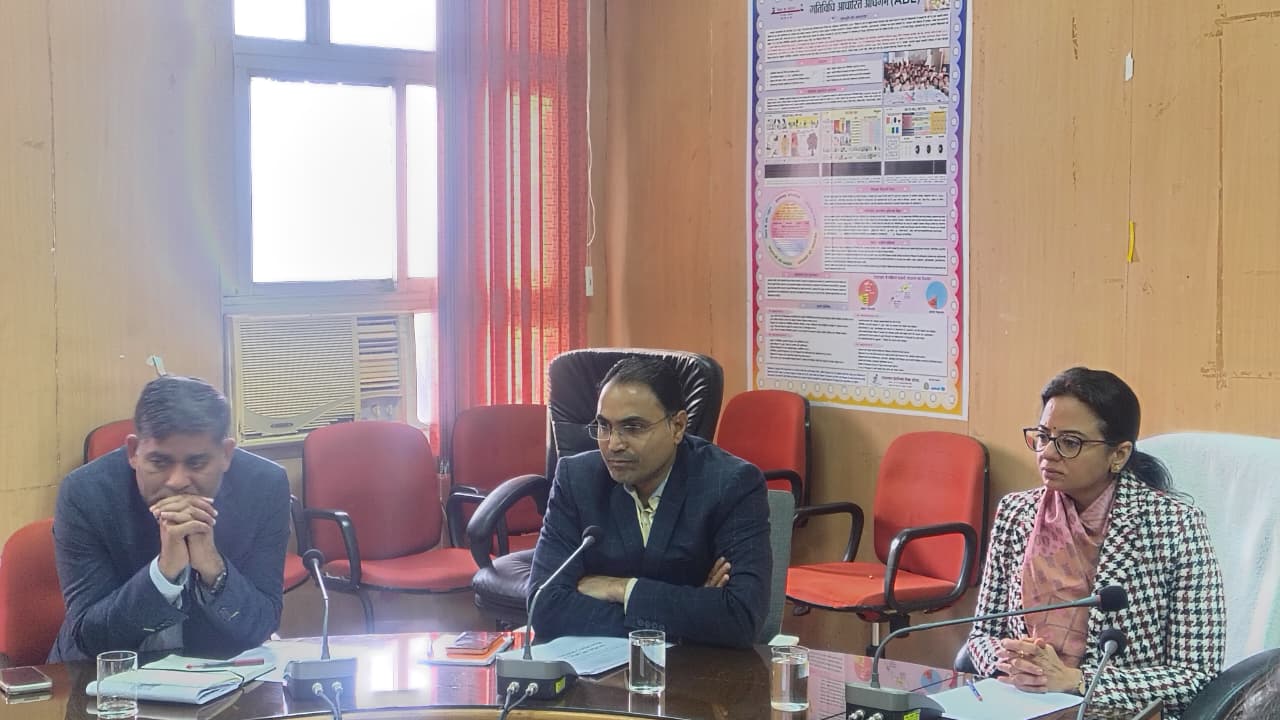 समग्र शिक्षा की वार्षिक कार्य योजना की समीक्षा बैठक आयोजित