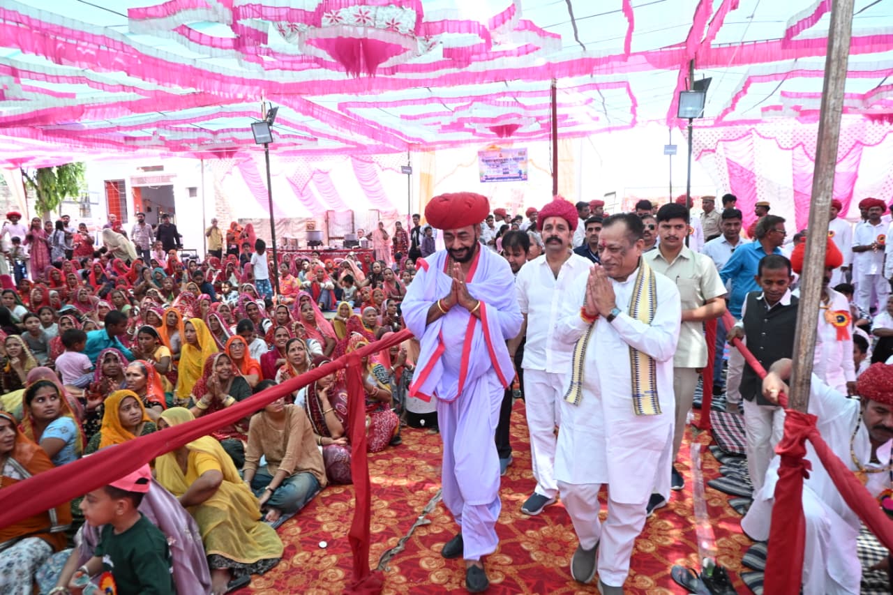 पोसालिया में कुम्हार-कुमावत समाज की धर्मशाला का शुभ मुहूर्त