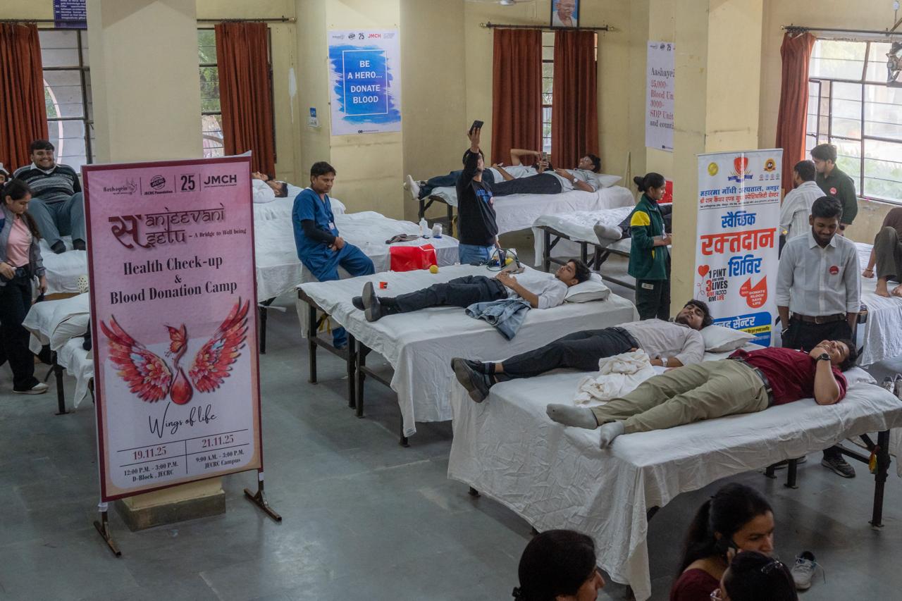 आशाओं की पुकार—जेईसीआरसी में हर बूंद बनी किसी दिल की नई आशा