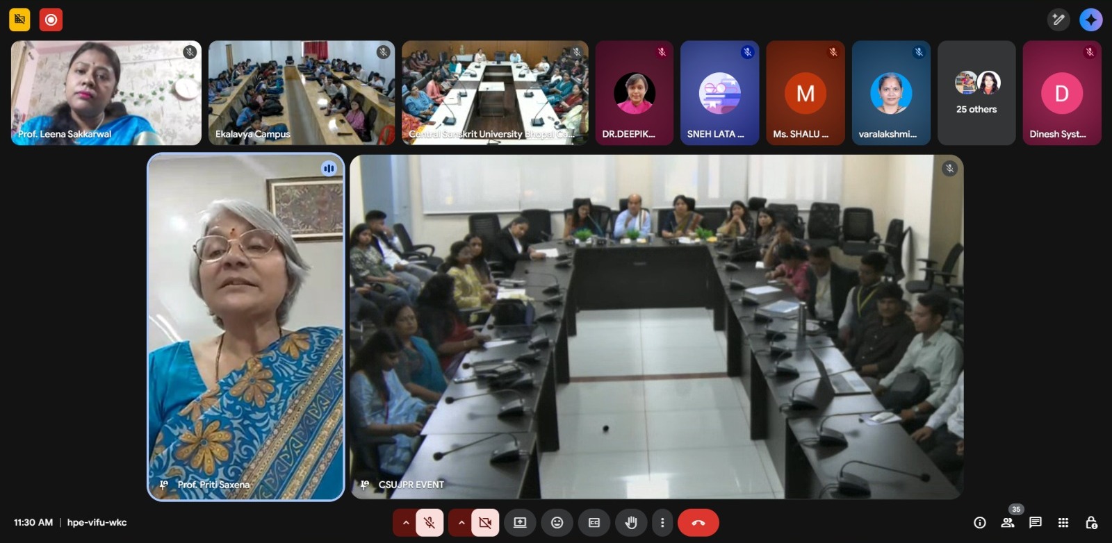 नारी शक्ति वंदन अधिनियम 2023 पर जागरूकता कार्यक्रम  में केंद्रीय संस्कृत विश्वविद्यालय, जयपुर परिसर में विविध गतिविधियों का आयोजन