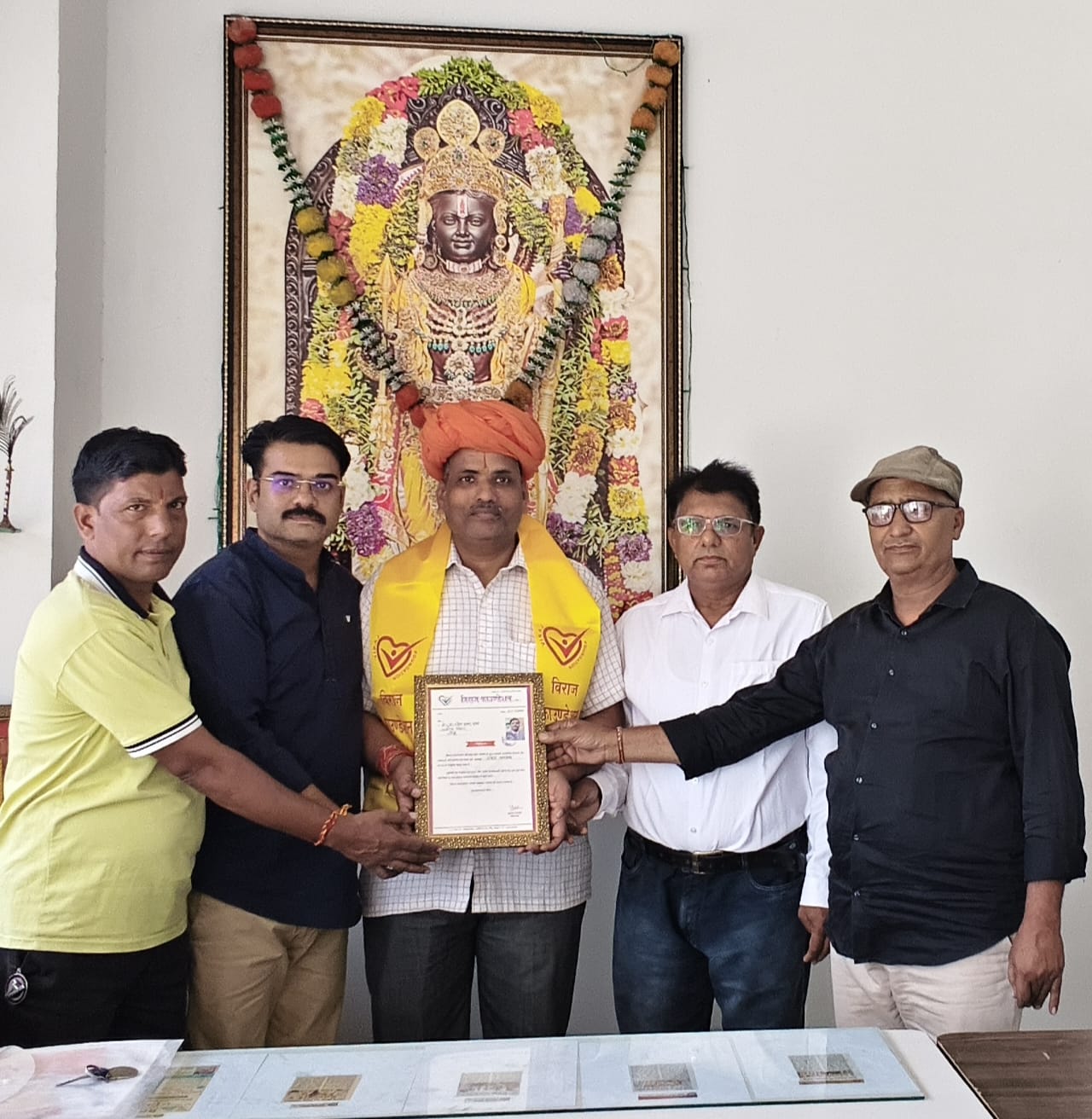 प्रोफेसर डॉ. रमेश कुमार रावत बने विराज फाउंडेशन के प्रदेश संरक्षक
