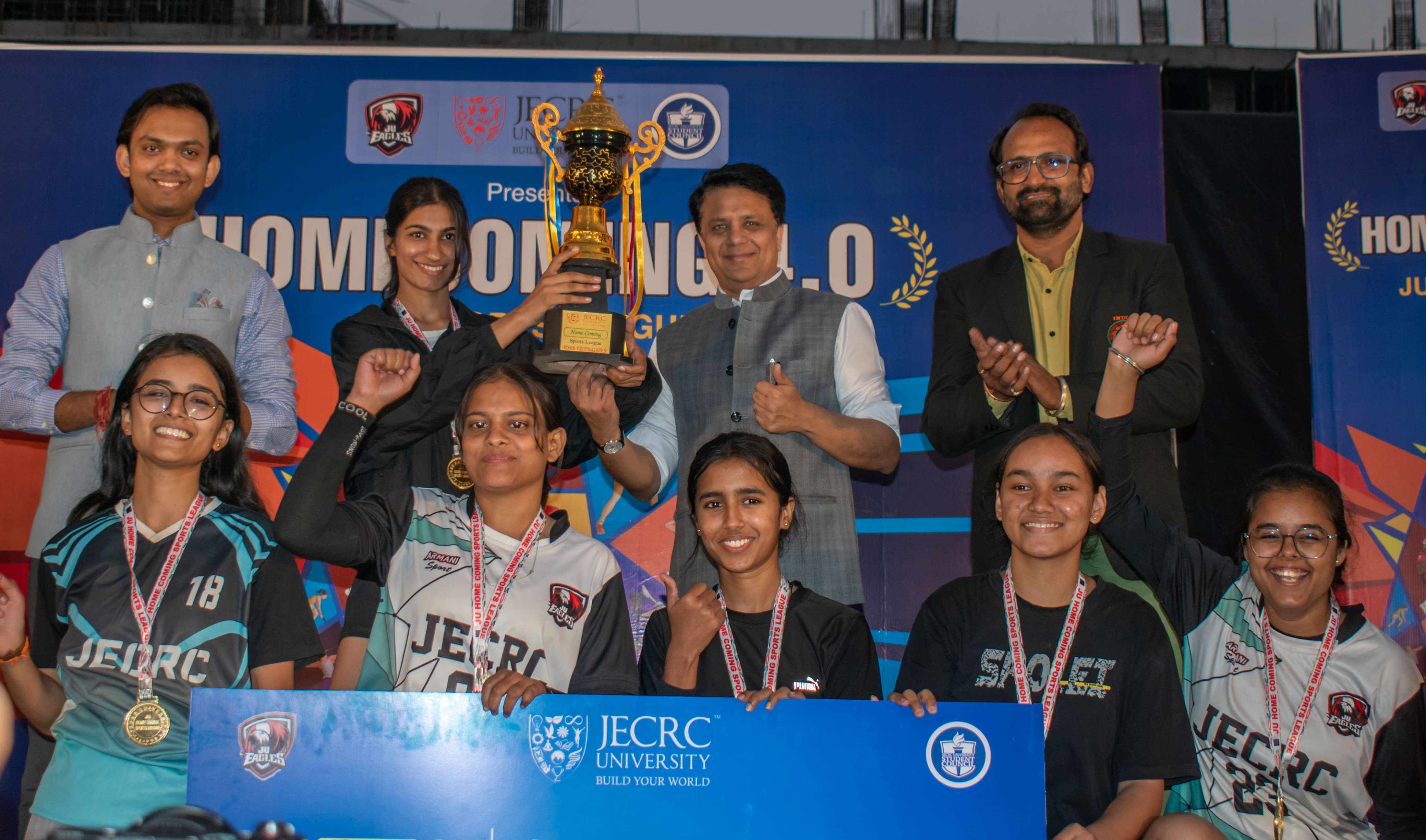1200 से अधिक खिलाड़ियों का जुनून, एक ही मंच पर: जेईसीआरसी में ‘होमकमिंग 4.0’ का रिकॉर्ड-ब्रेकिंग रोमां