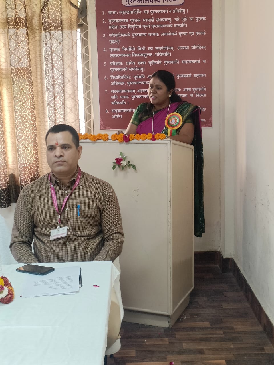 केन्द्रीय संस्कृत विश्वविद्यालय में पुस्तकालय सप्ताह का आयोजन सफलता की प्रमुख सीढ़ी होती है पुस्तक: प्रो. रमाकान्त पाण्डेय