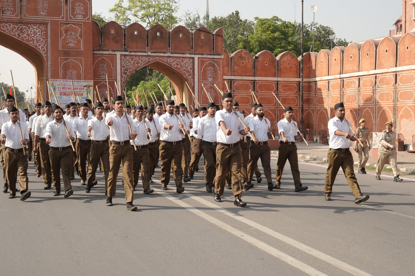 जयपुर महानगर: 292 बस्तियों में संपन्न हुए विजयादशमी उत्सव, एकता का दिखा महासंगम