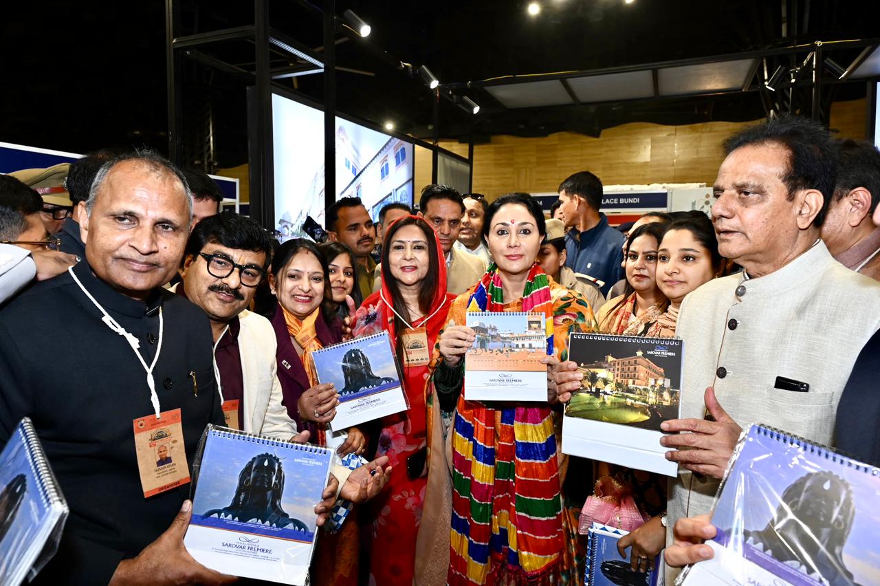 उपमुख्यमंत्री दिया कुमारी ने कोटा हाड़ौती ट्रैवल मार्ट-2026 में प्रदर्शनी का किया शुभारंभ