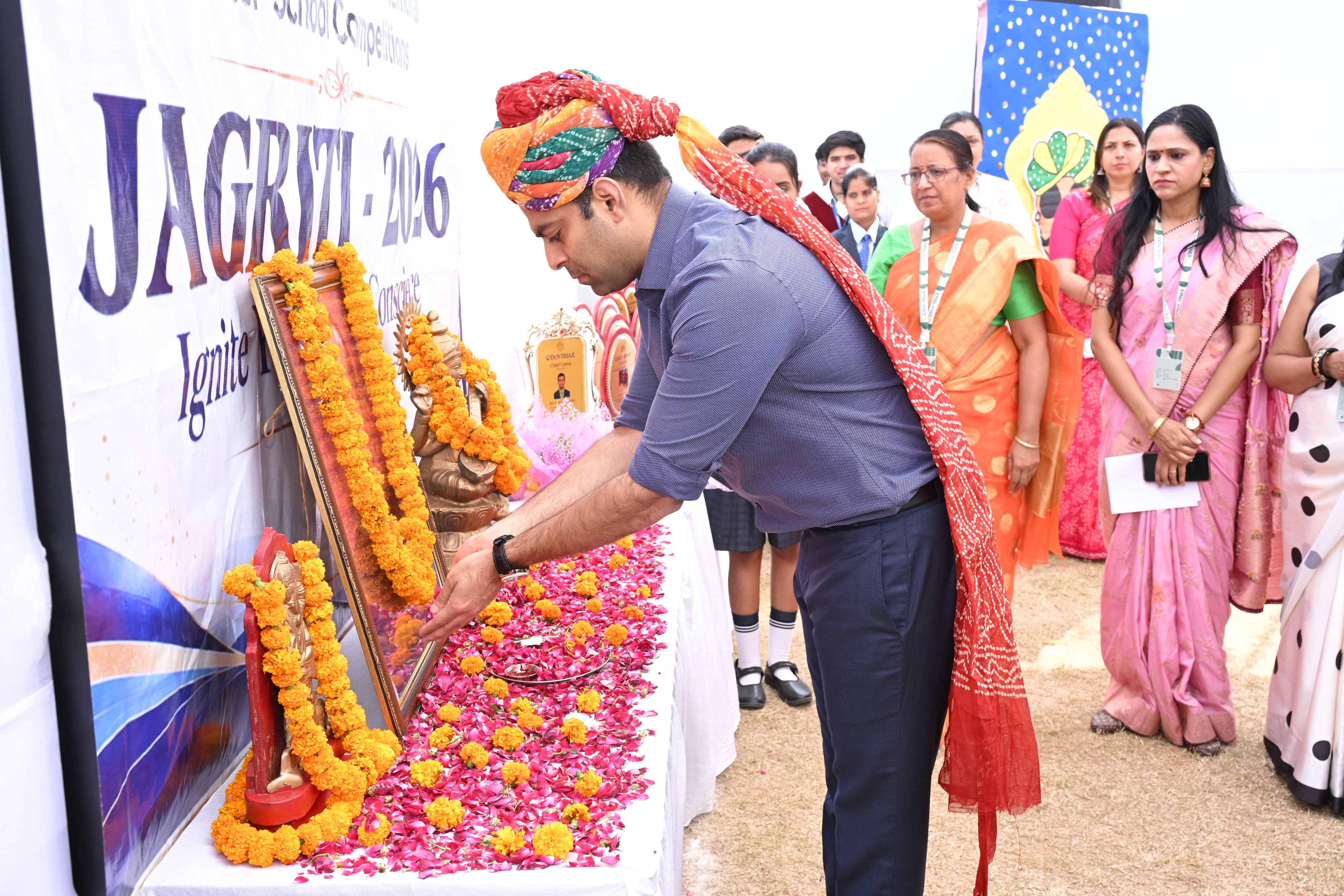 ज्ञानविहार स्कूल में 22वें 'श्री सुरेश शर्मा मेमोरियल इंटर-स्कूल प्रतियोगिता जागृति-2026' का भव्य आयोजन