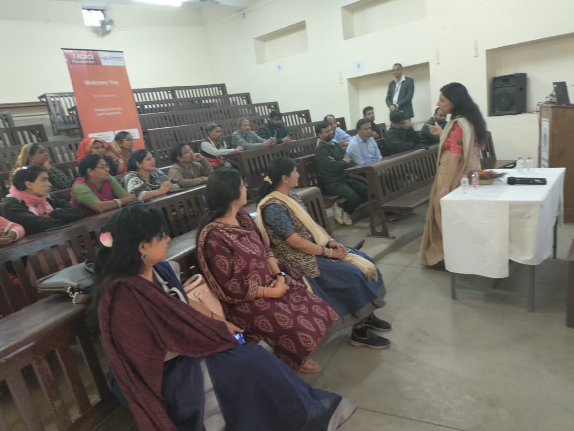 “वित्तीय साक्षरता” विषय पर एक विशेष जागरूकता सत्र का सफल आयोजन