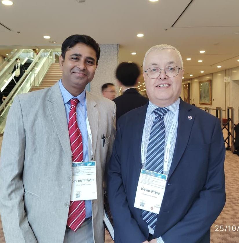 डॉ. देवदत्त पटेल ने जापान में प्रतिष्ठित अंतरराष्ट्रीय सम्मेलन में भारत का प्रतिनिधित्व किया