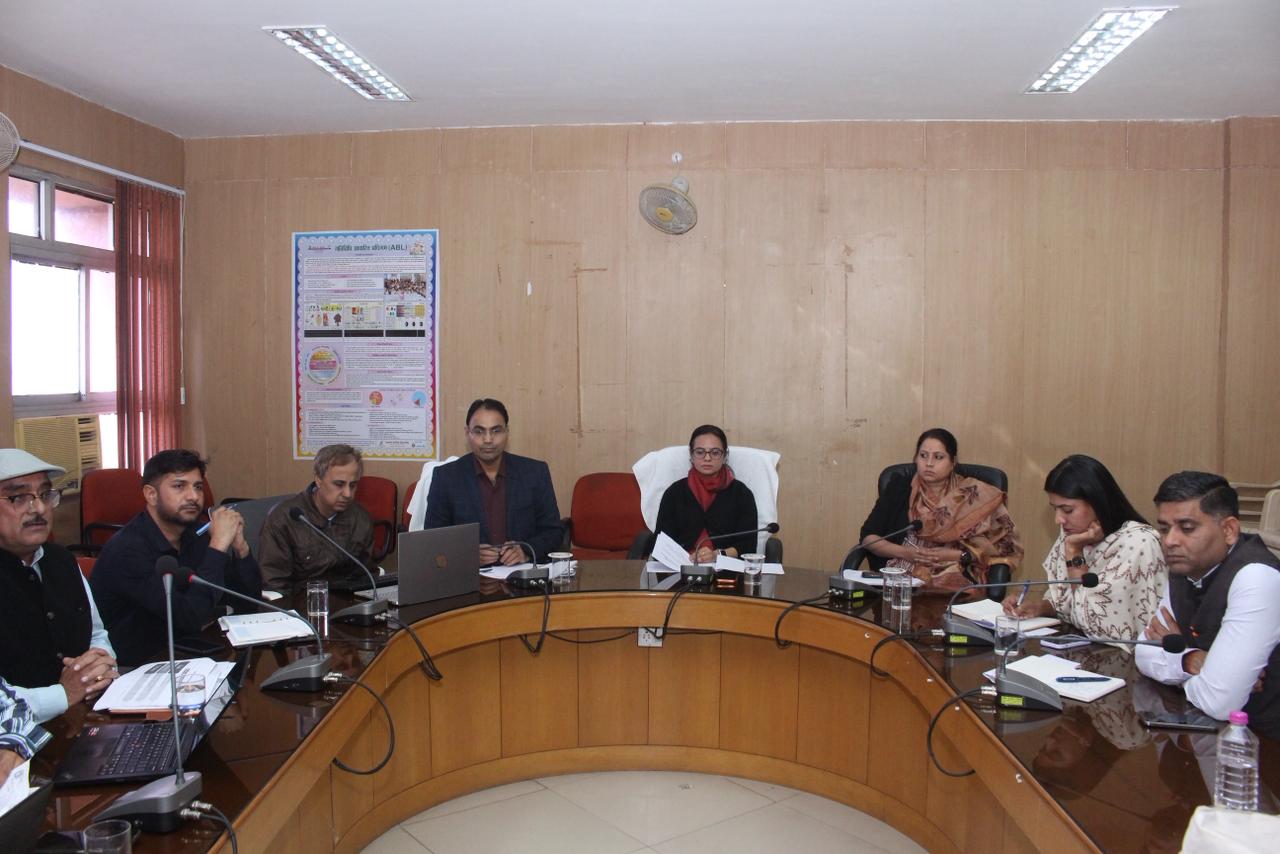 समग्र शिक्षा की वार्षिक कार्य योजना व बजट को लेकर हुई समीक्षा बैठक