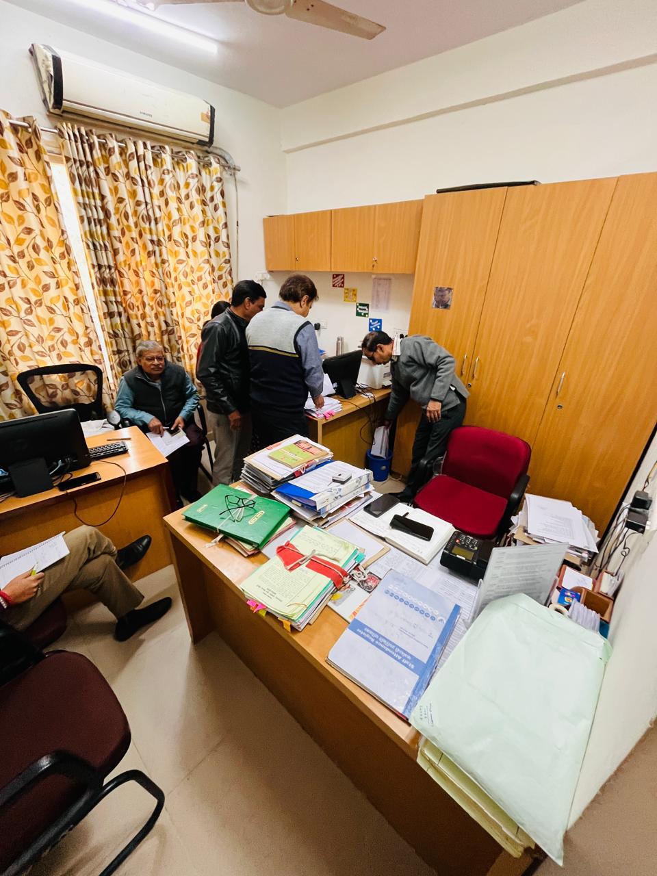 आईसीडीएस विभागीय अधिकारियों तथा कार्मिकों ने की एक घंटे गहन सफाई