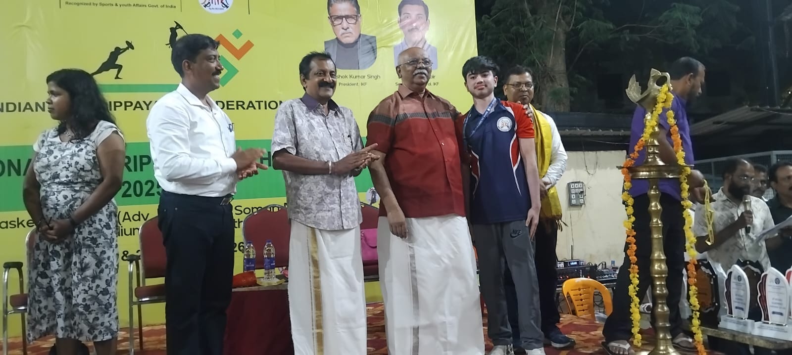 ओजस्व गजराज ने खेलो इंडिया नेशनल कलारीपेयट्टू चैम्पियनशिप मे जीता रजत पदक,  प्रतिभा को सलाम