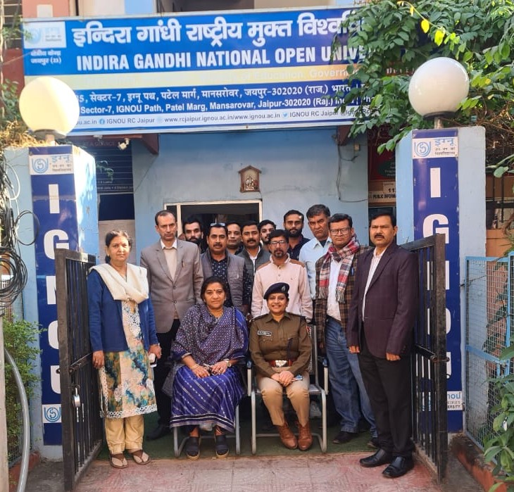 इग्नू क्षेत्रीय केन्द्र, जयपुर द्वारा कार्यस्थल पर महिलाओं के यौन उत्पीड़न की रोकथाम (POSH) के लिए एक जागरूकता कार्यक्रम के आयोजन