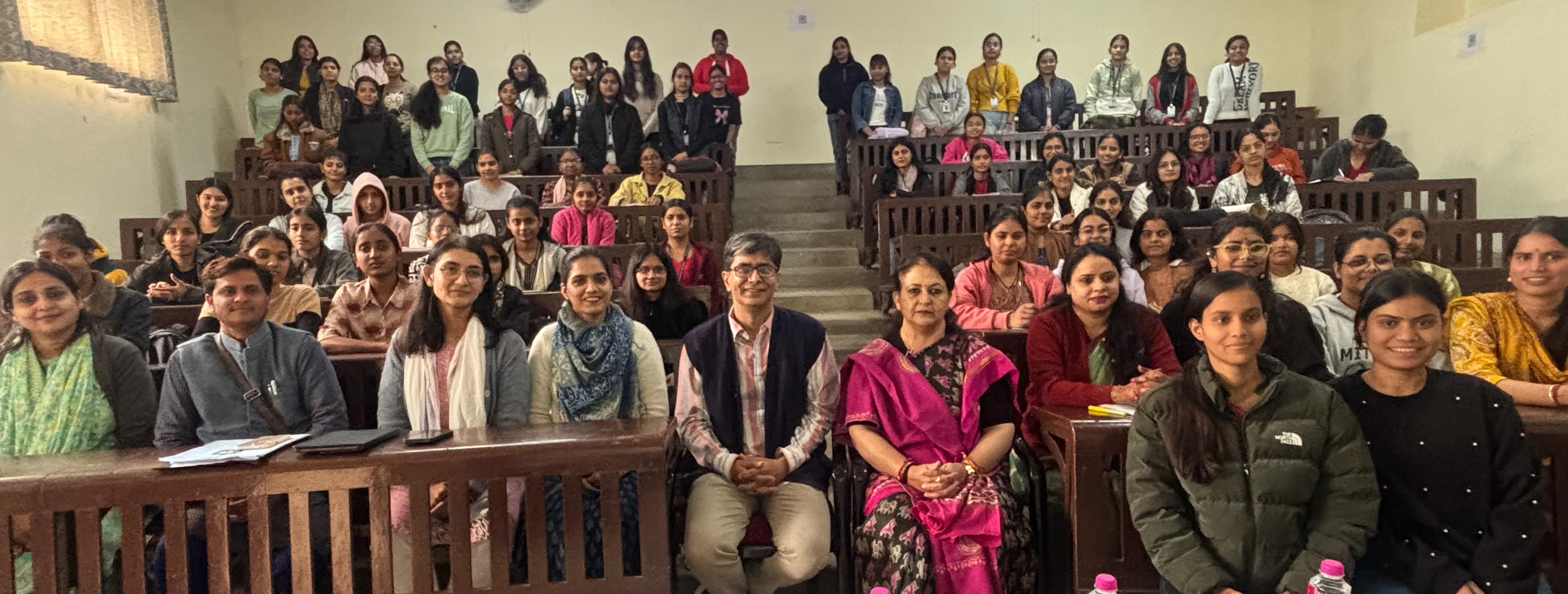 विस्तृत व्याख्यान एवं परस्पर संवाद सत्र का आयेजन