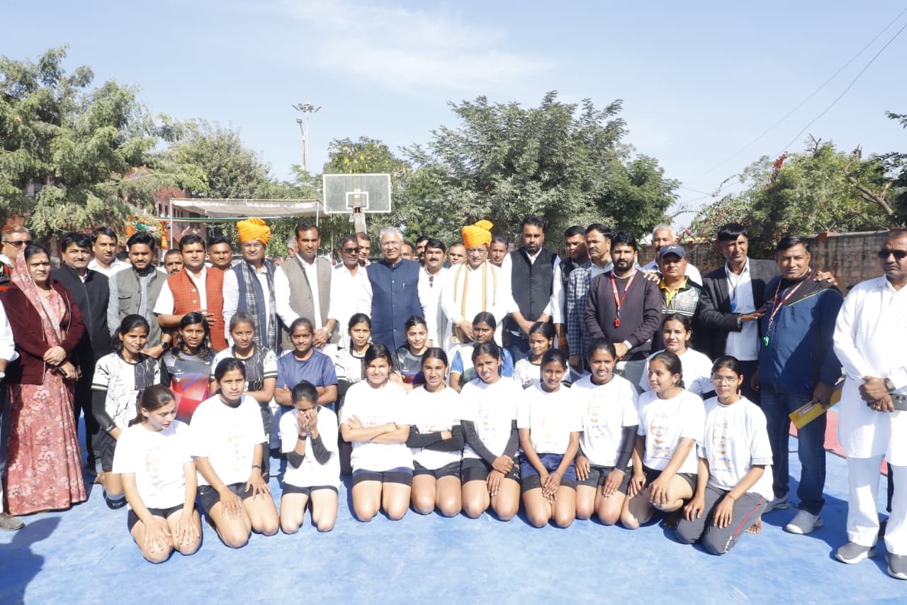 खेलों से अनुशासन की मिलती है सीख : कैबिनेट मंत्री जोराराम कुमावत