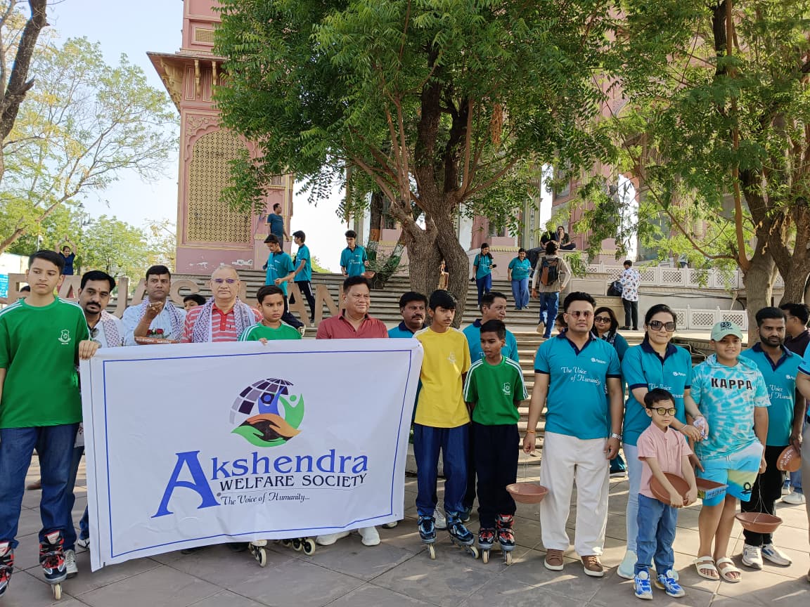 अक्षेंद्र वेलफेयर सोसायटी का विशाल परिंडा अभियान, पक्षियों और पर्यावरण संरक्षण की अनूठी पहल