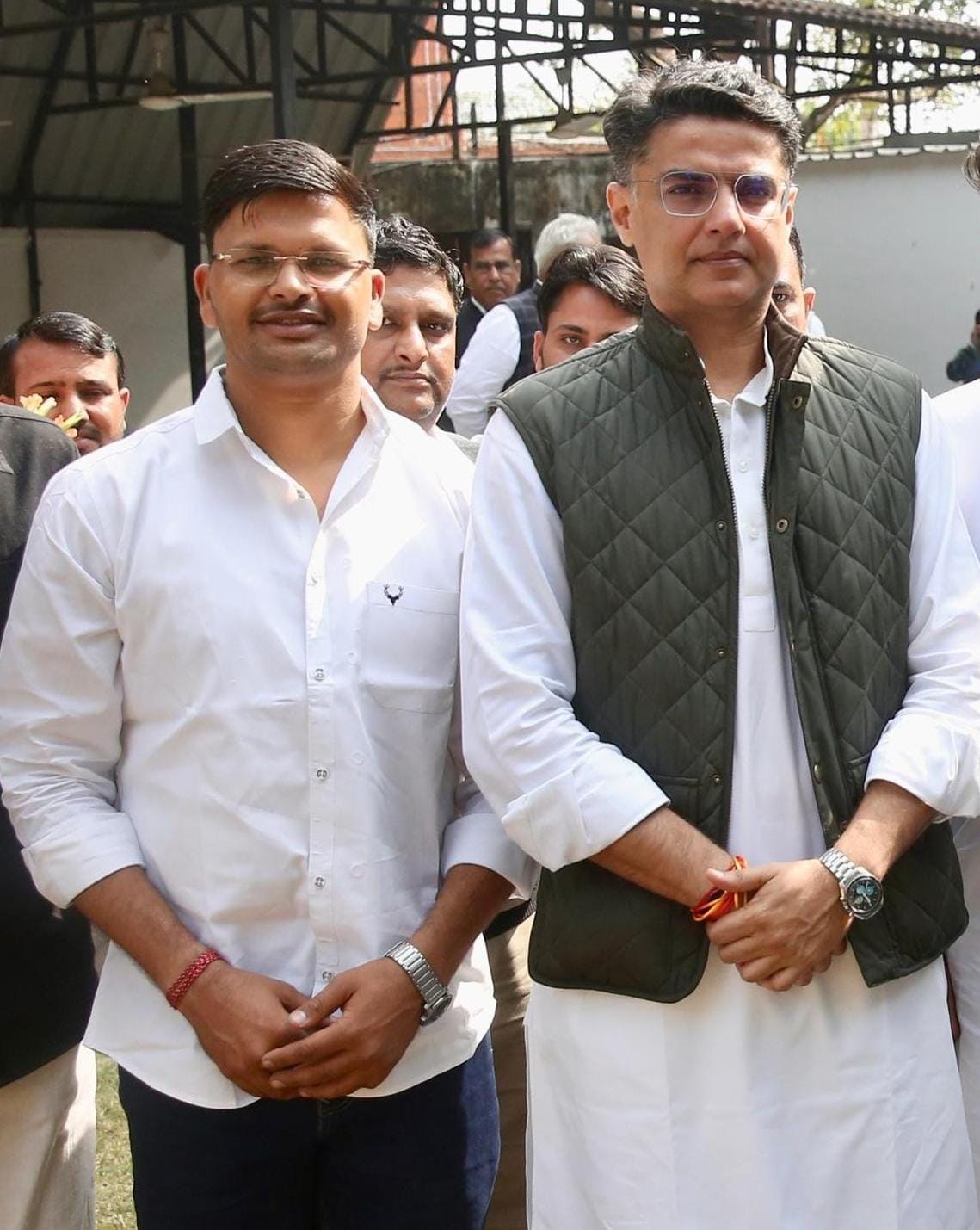रोहिताश मीणा ने आज जयपुर में AICC महासचिव एवं राजस्थान के पूर्व उपमुख्यमंत्री सचिन पायलट  से शिष्टाचार भेंट की