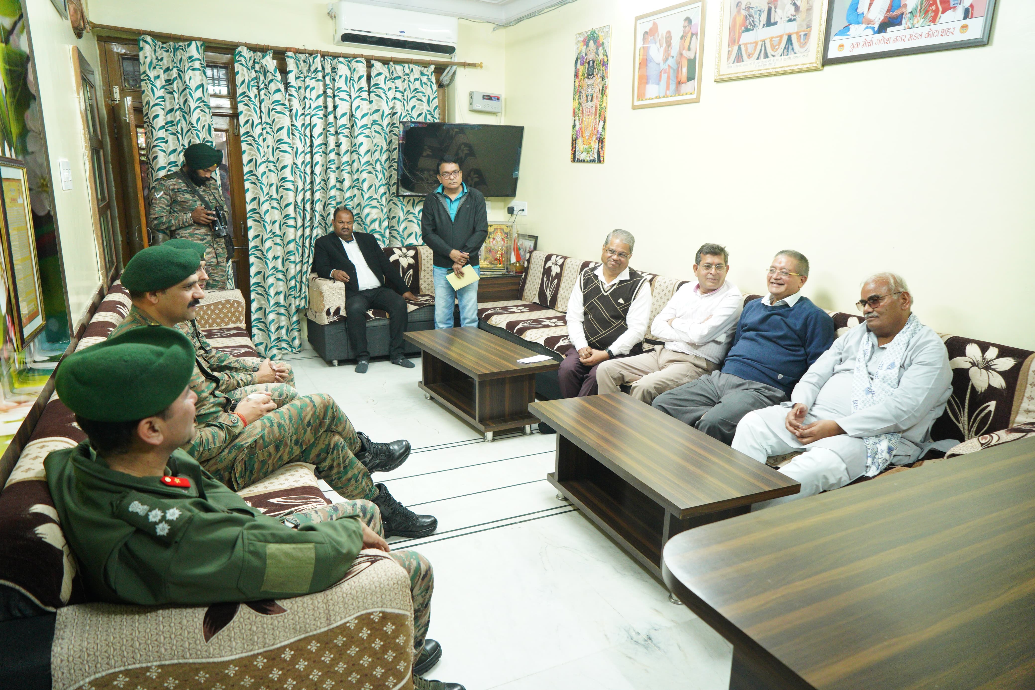 राजस्थान के स्कूलों में विद्यार्थियों को प्रशिक्षण देने पर हुई चर्चा