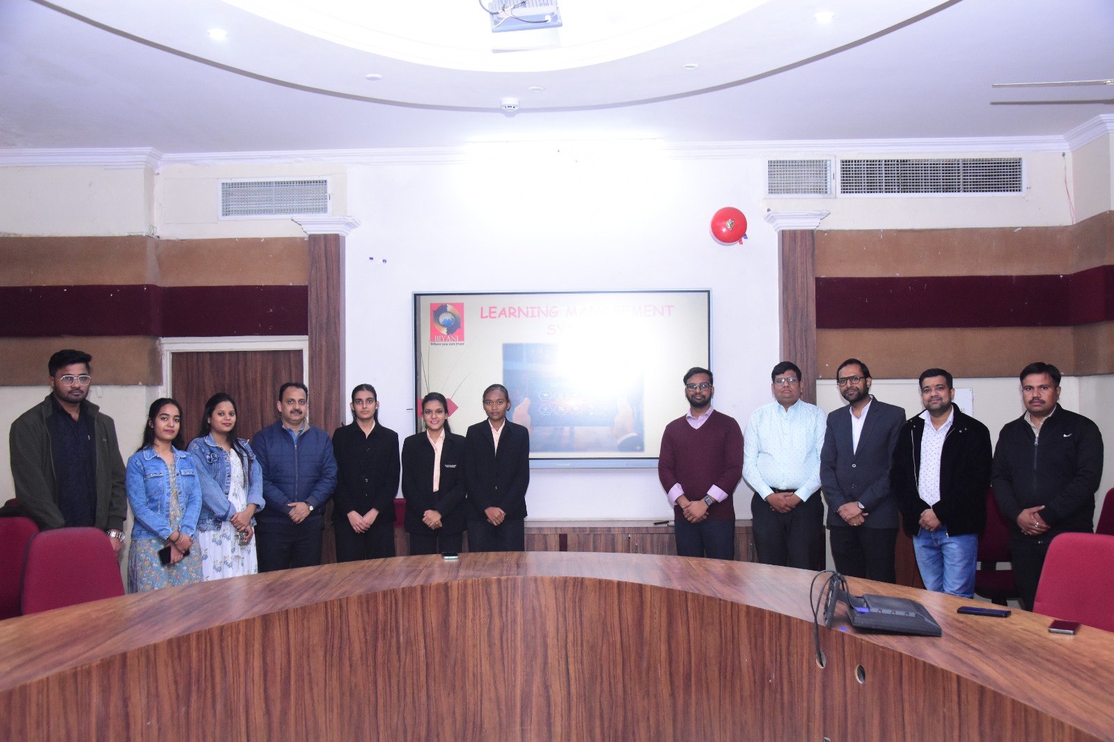 बियानी कॉलेज के बीसीए विद्यार्थियों की टीम द्वारा  एलएमएस पोर्टल लॉन्च