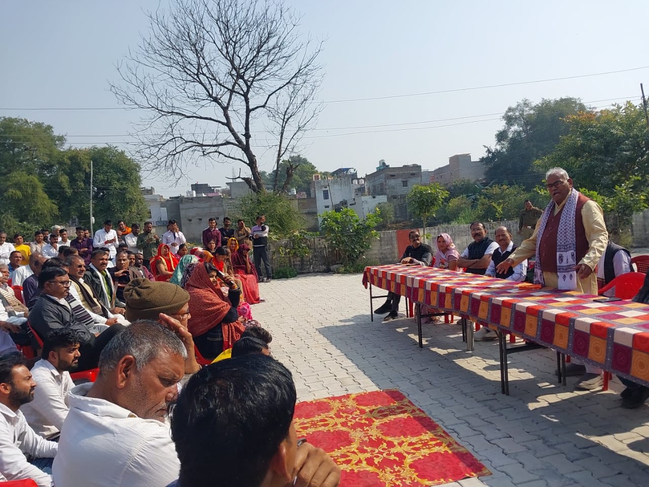 आचार्य धीरेंद्र शास्त्री की कथा को लेकर गांव-गांव में उत्साह, कथा में उमड़ेगा जनसेवाब