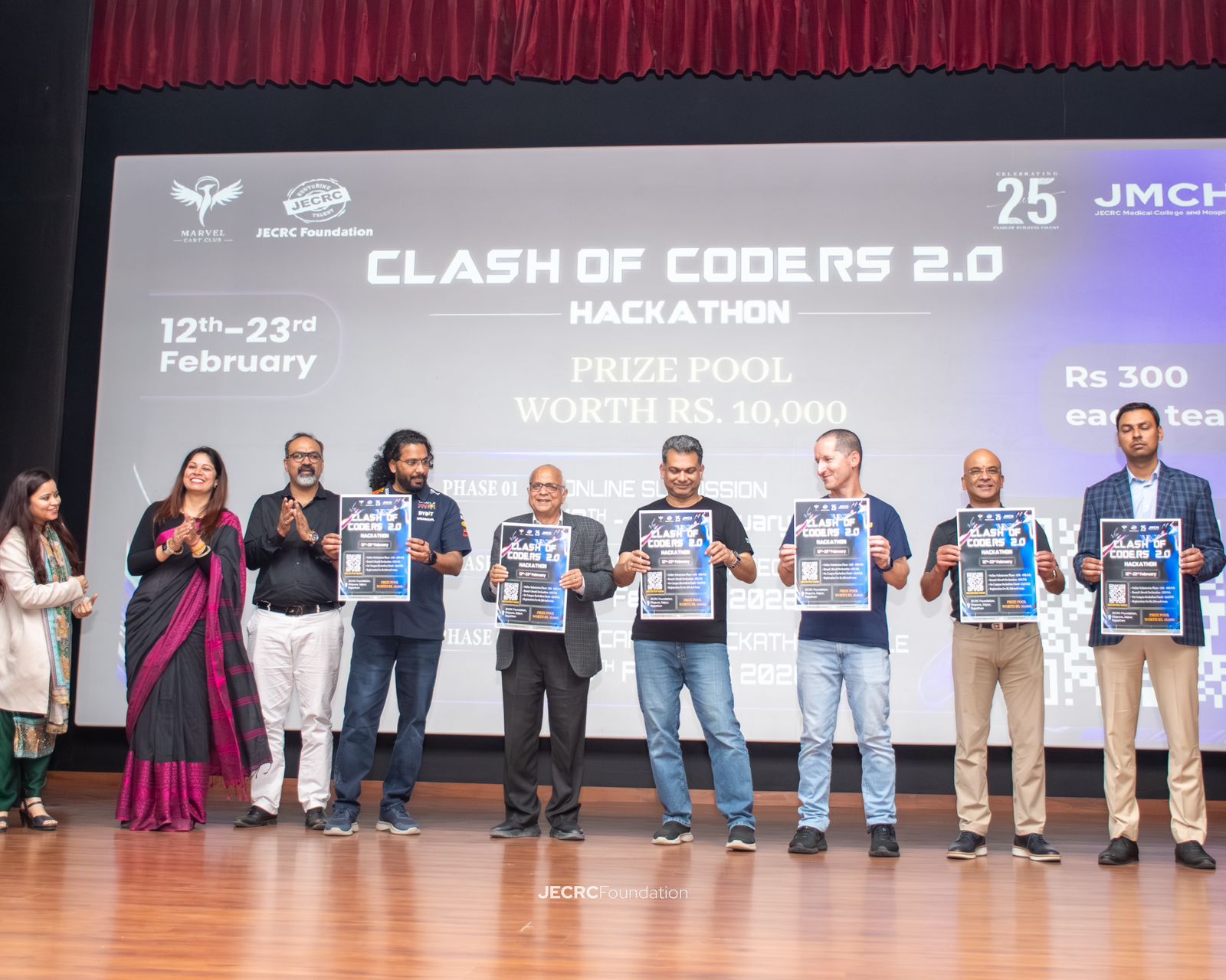 *जेईसीआरसी फाउंडेशन में हुआ ‘ओरेकल नेक्सजेन समिट 2026’ का भव्य आयोजन*   12 फरवरी 2026 को जेईसीआरसी फाउंडेशन में “ओरेकल नेक्सजेन समिट” का सफल आयोजन किया गया। यह अंतरराष्ट्रीय स्तर का तकनीकी कार्यक्रम जेईसीआरसी द्वारा होस्ट किया गया और मार्वल कार्ट टेक्निकल