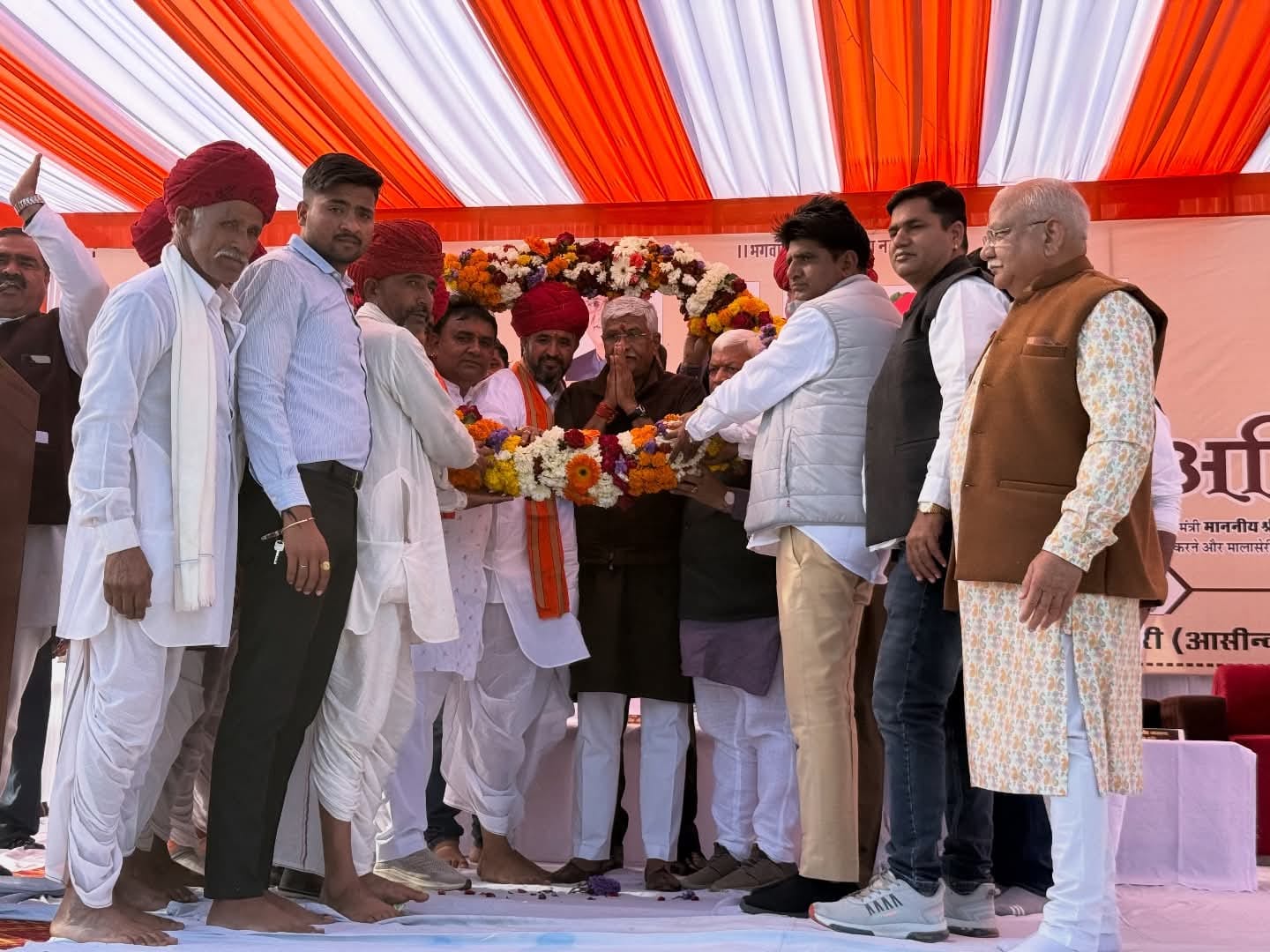 मालासेरी डूंगरी बनेगा भव्य तीर्थ: केंद्रीय मंत्री गजेंद्र सिंह शेखावत ने किया 'प्रसाद' योजना के कार्यों का निरीक्षण