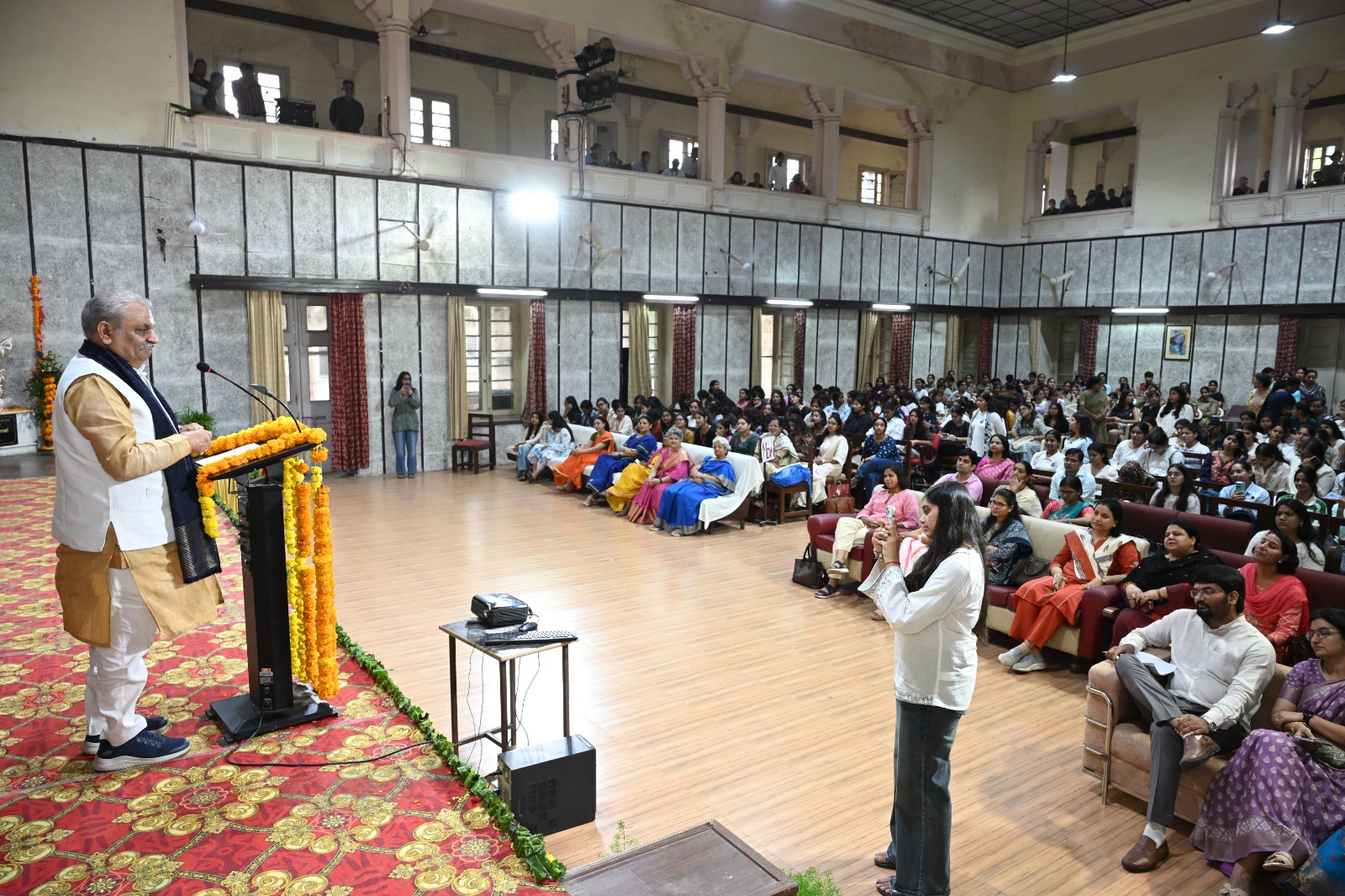 युवा पीढ़ी के मानसिक स्वास्थ्य के लिए परिवार, शिक्षण संस्थान और समाज को मिलकर करना होगा प्रयास”—प्रो. बी. पी. सारस्वत , कुलगुरु राजस्थान विश्वविद्यालय