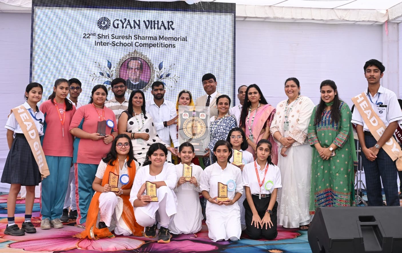 ज्ञानविहार स्कूल में 22वें 'श्री सुरेश शर्मा मेमोरियल इंटर-स्कूल प्रतियोगिता जागृति-2026' का भव्य आयोजन