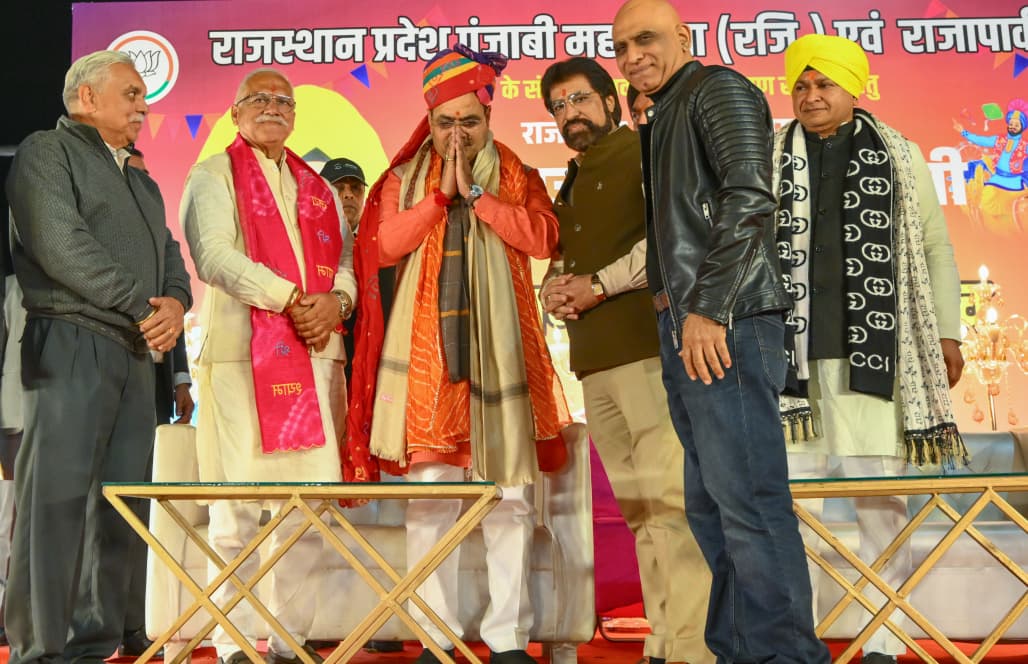 मुख्यमंत्री भजनलाल शर्मा गोकाष्ठ लोहड़ी महोत्सव में हुए शामिल