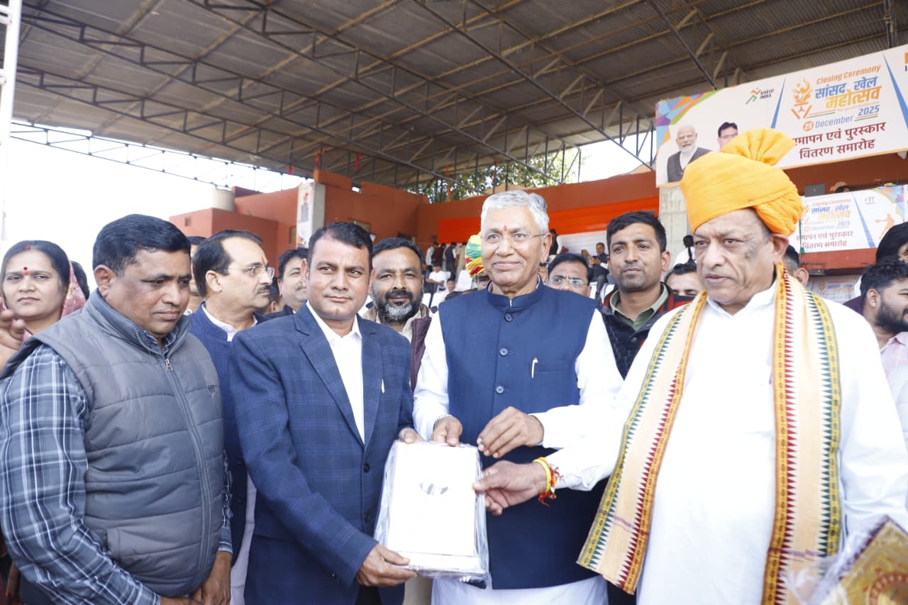 खेलों से अनुशासन की मिलती है सीख : कैबिनेट मंत्री जोराराम कुमावत
