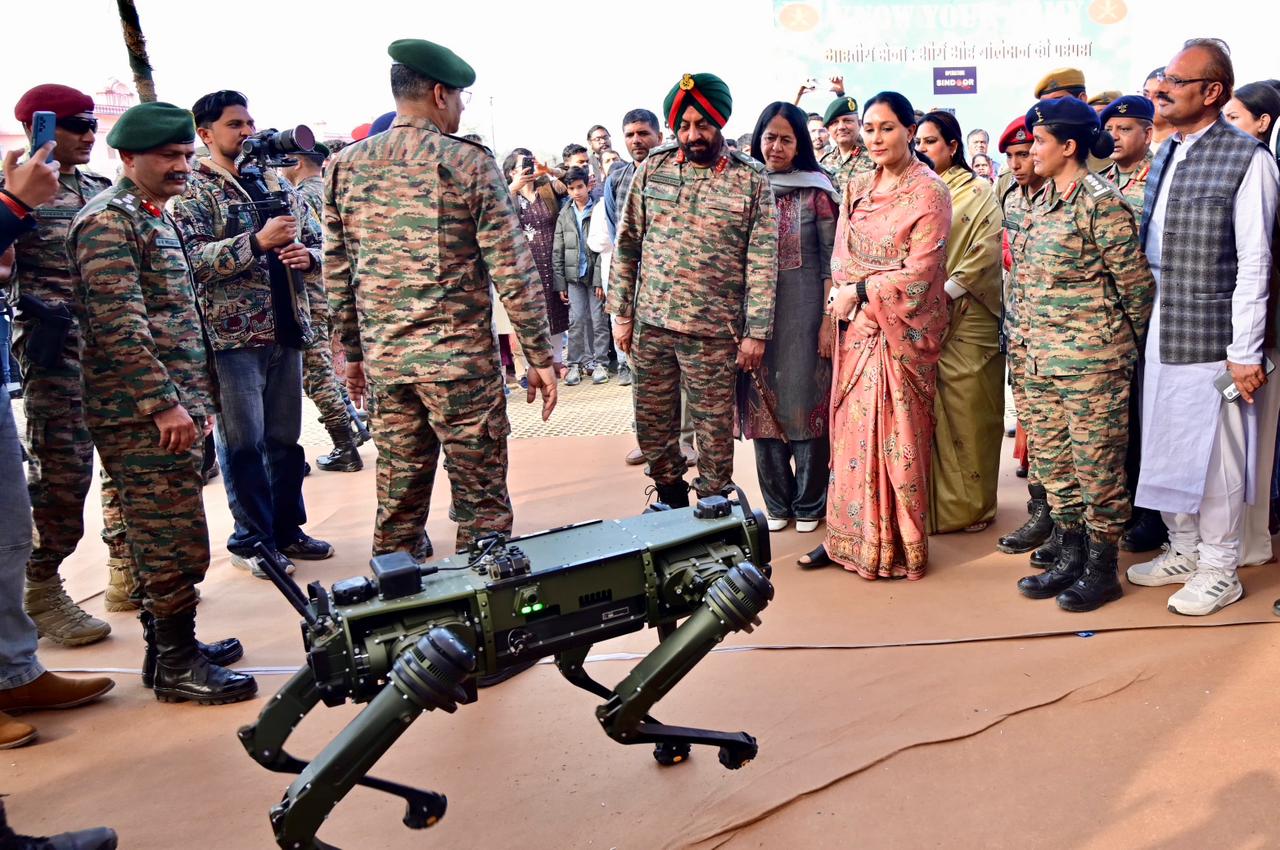 सेना की वजह से देश निरन्तर प्रगति कर रहा है, करनाल सोफिया ने आगे बढ़कर किया नेतृत्व