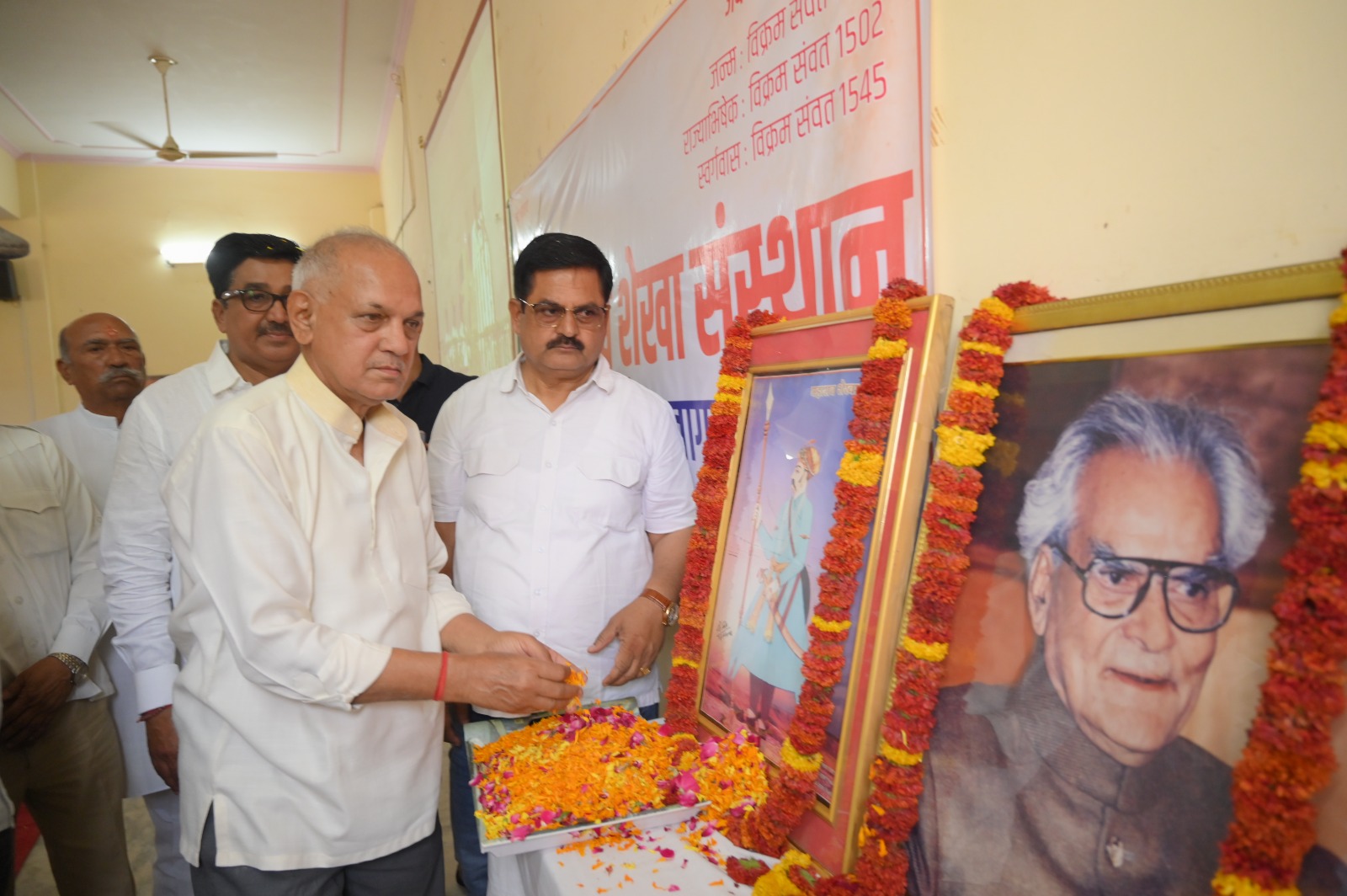 महाराव शेखाजी के बलिदान दिवस पर सर्वधर्म प्रार्थना सभा एवं मातृशक्ति मर्यादा रक्षा शौर्य पथ संचलन का आयोजन