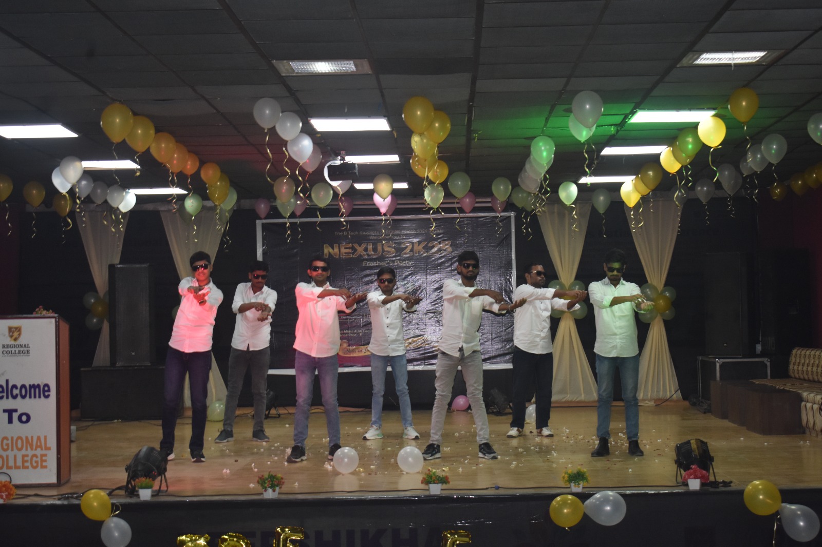 रीजनल इंजीनियरिंग कॉलेज में फ्रेशर्स पार्टी का भव्य आयोजन