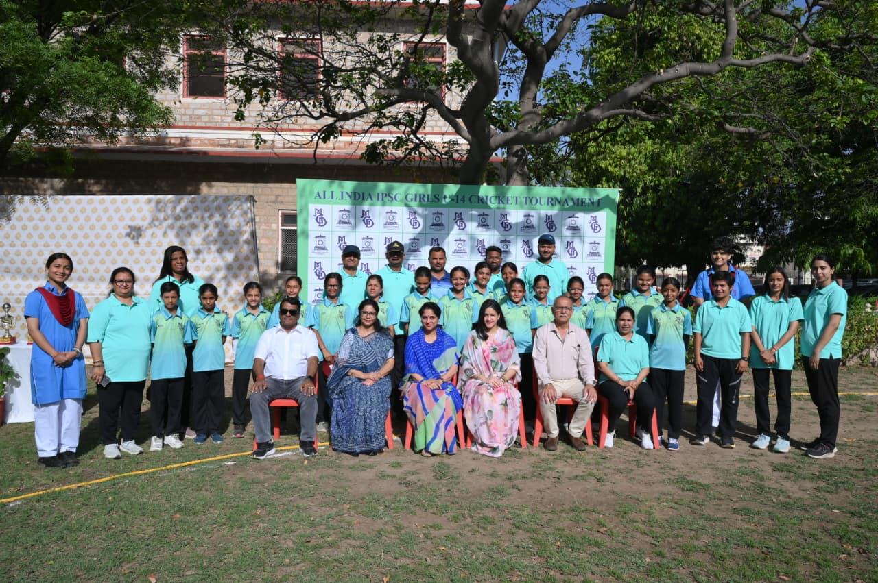 सेकंड ऑल इंडिया आईपीएससी अंडर-14 गर्ल्स क्रिकेट टूर्नामेंट का उद्घाटन समारोह उत्साह के साथ आयोजित