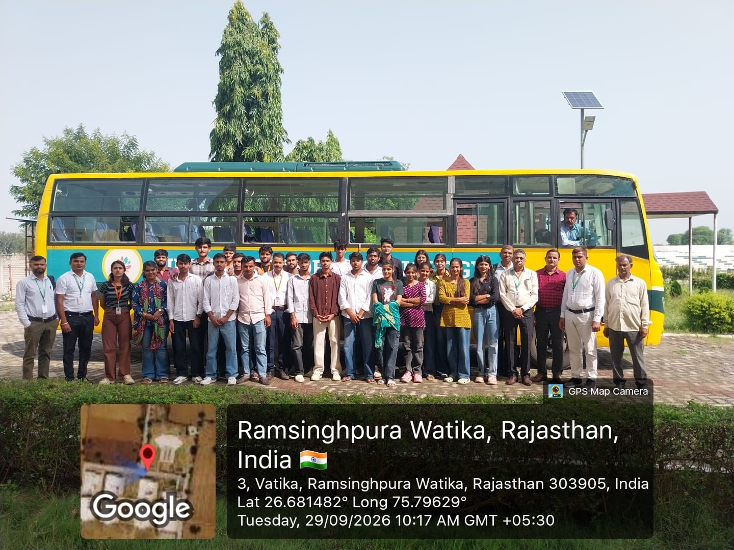 कृषि विद्यापीठ, यूनिवर्सिटी ऑफ टेक्नोलॉजी, जयपुर के विद्यार्थियों की सरस डेयरी जयपुर में शैक्षणिक भ्रमण