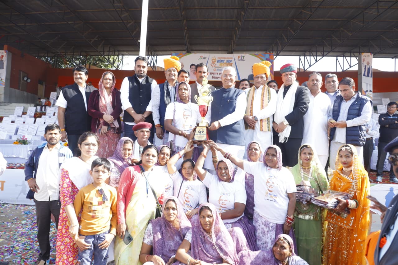 खेलों से अनुशासन की मिलती है सीख : कैबिनेट मंत्री जोराराम कुमावत