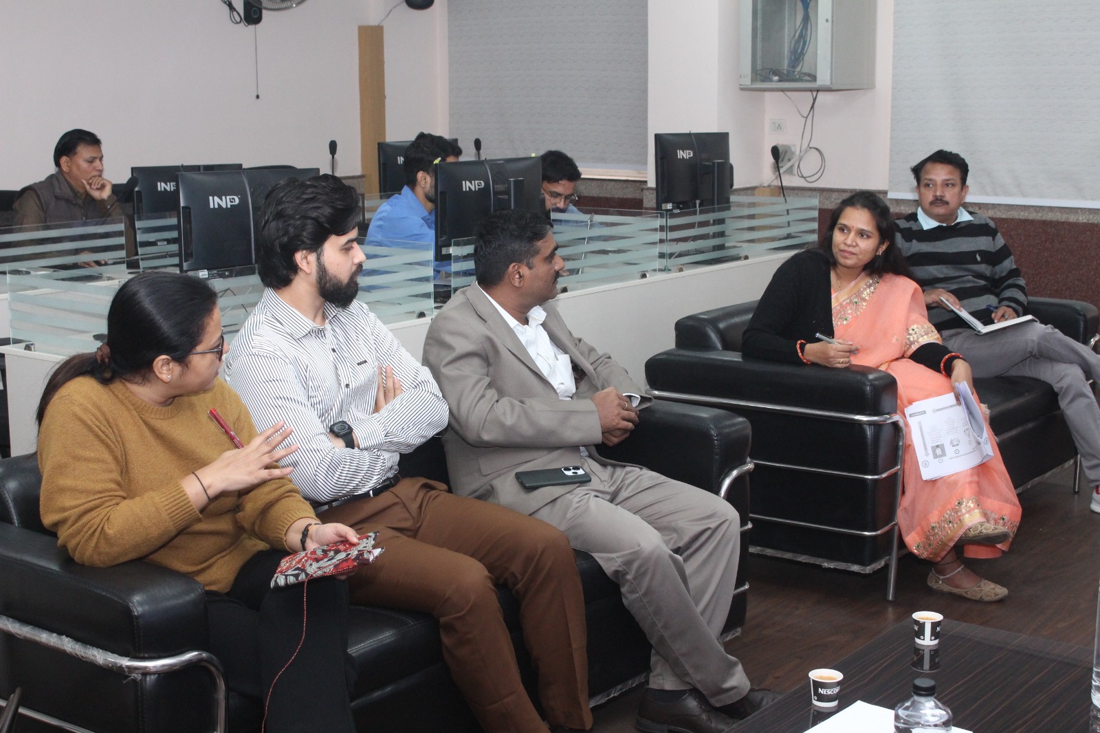 राष्ट्रीय विद्या समीक्षा केन्द्र की टीम ने राजस्थान विद्या समीक्षा केन्द्र, जयपुर का किया अवलोकन