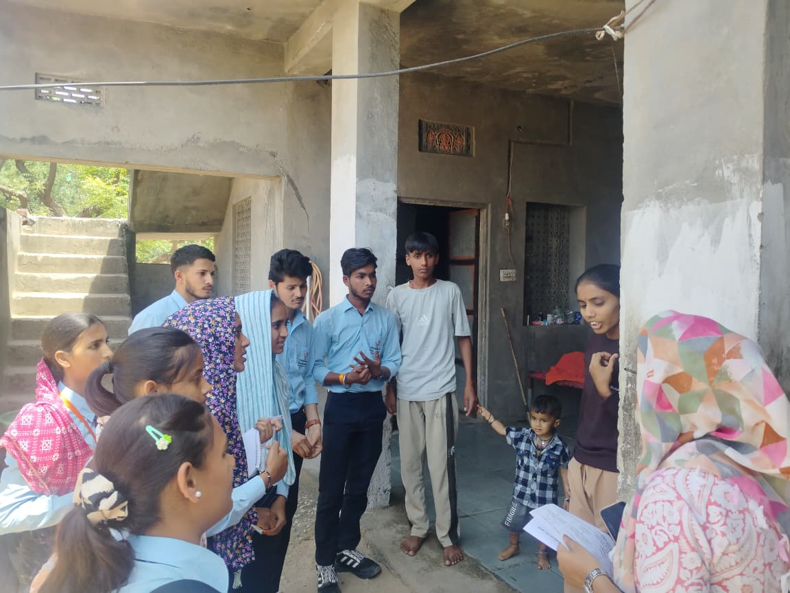 सामुदाय आधारित पुनर्वास (CBR) कार्यक्रम के अंतर्गत क्षेत्रीय भ्रमण के दौरान केवल दिव्यांगता से संबंधित ही नहीं