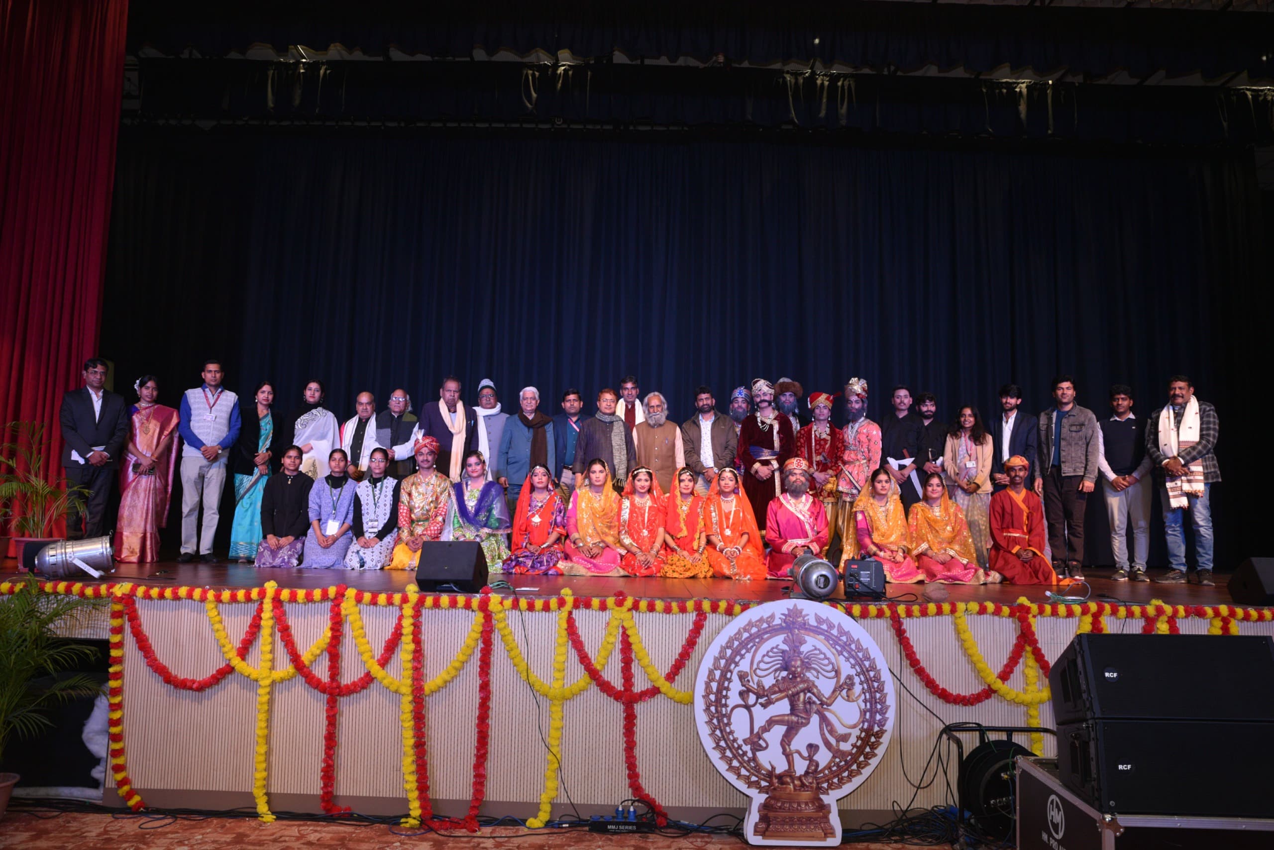 केन्द्रीय संस्कृत विश्वविद्यालय, जयपुर परिसर में पश्चिम क्षेत्रीय रूपक महोत्सव–2026 का भव्य समापन