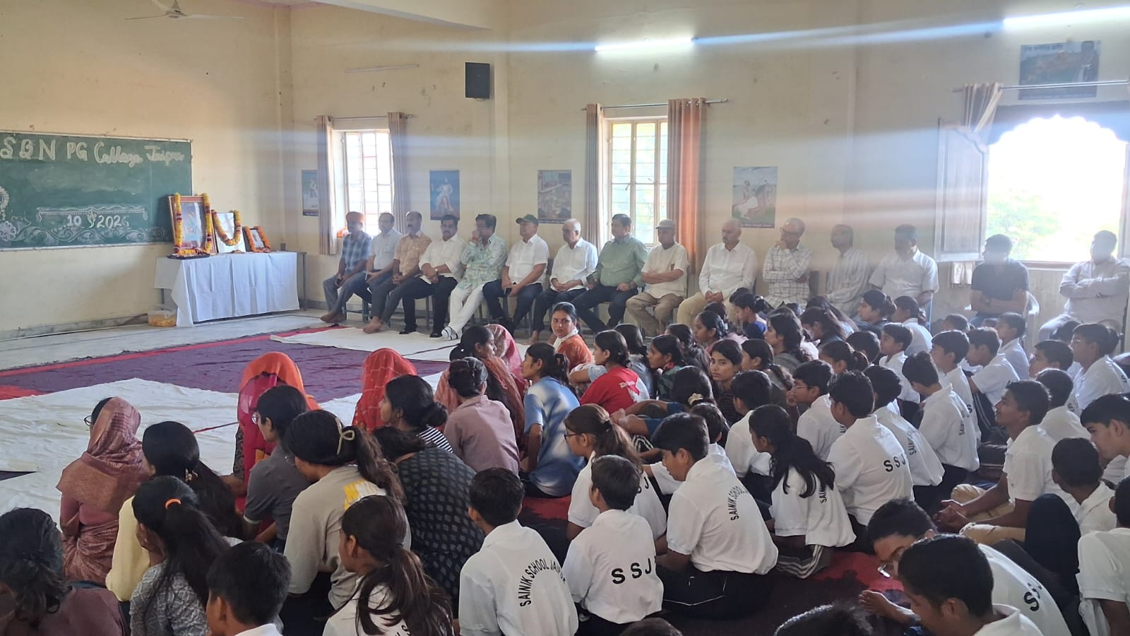 साम्प्रदायिक सद्भाव एवं सामाजिक एकता दिवस पर समारोह पूर्वक मनायी, लोगों ने बढ़ चढ़ कर लिया भाग